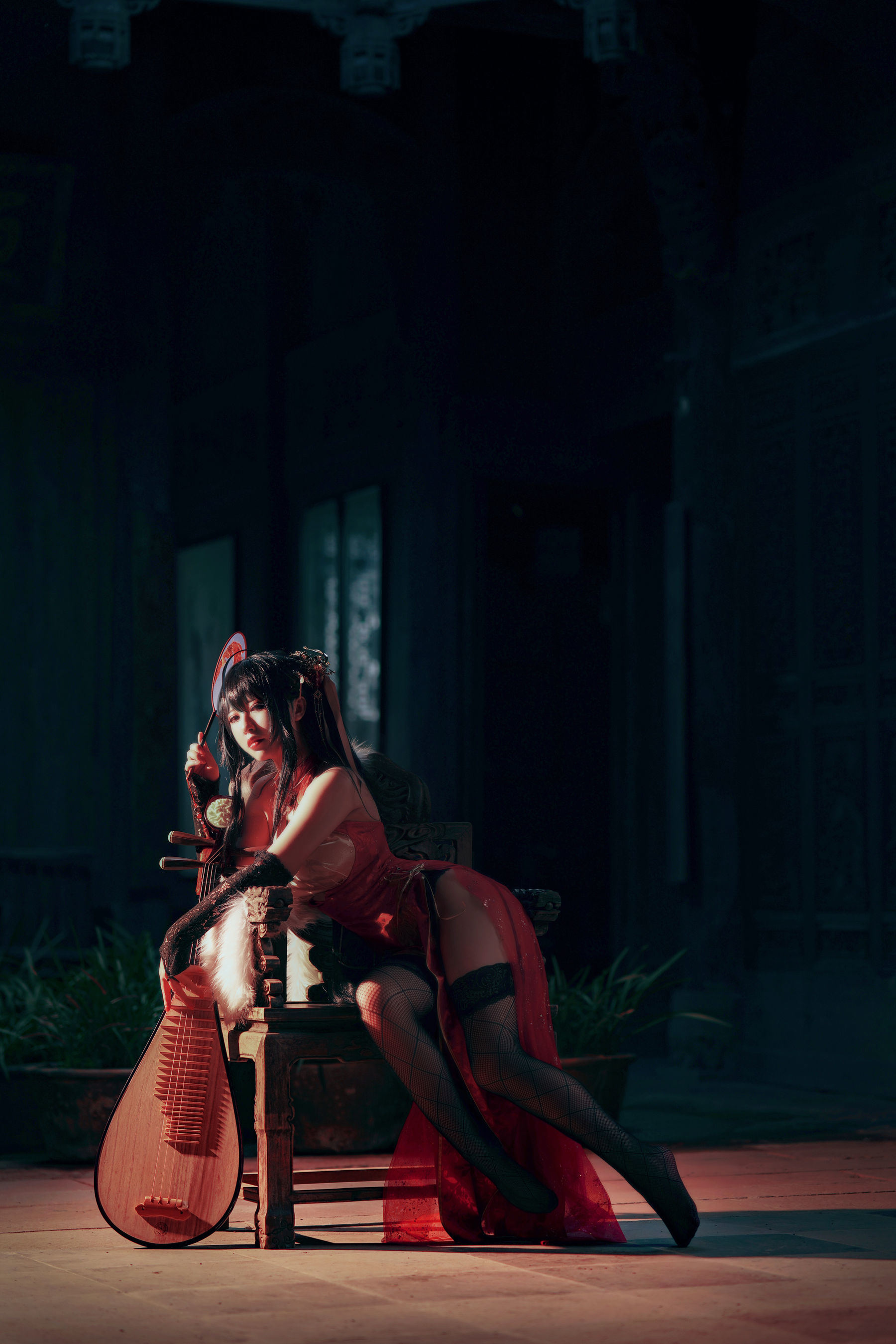 Bộ ảnh Coser Nổi tiếng] Bán Bán Zi - Đại Phong Kỳ Bào