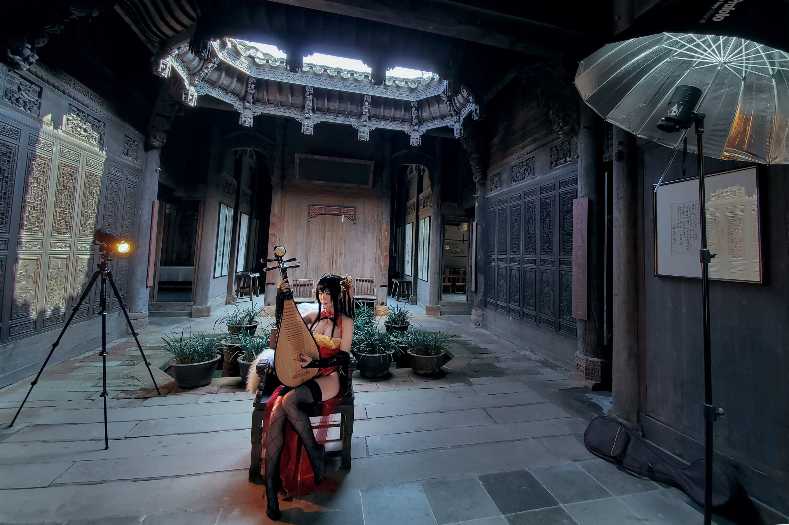 Bộ ảnh Coser Nổi tiếng] Bán Bán Zi - Đại Phong Kỳ Bào