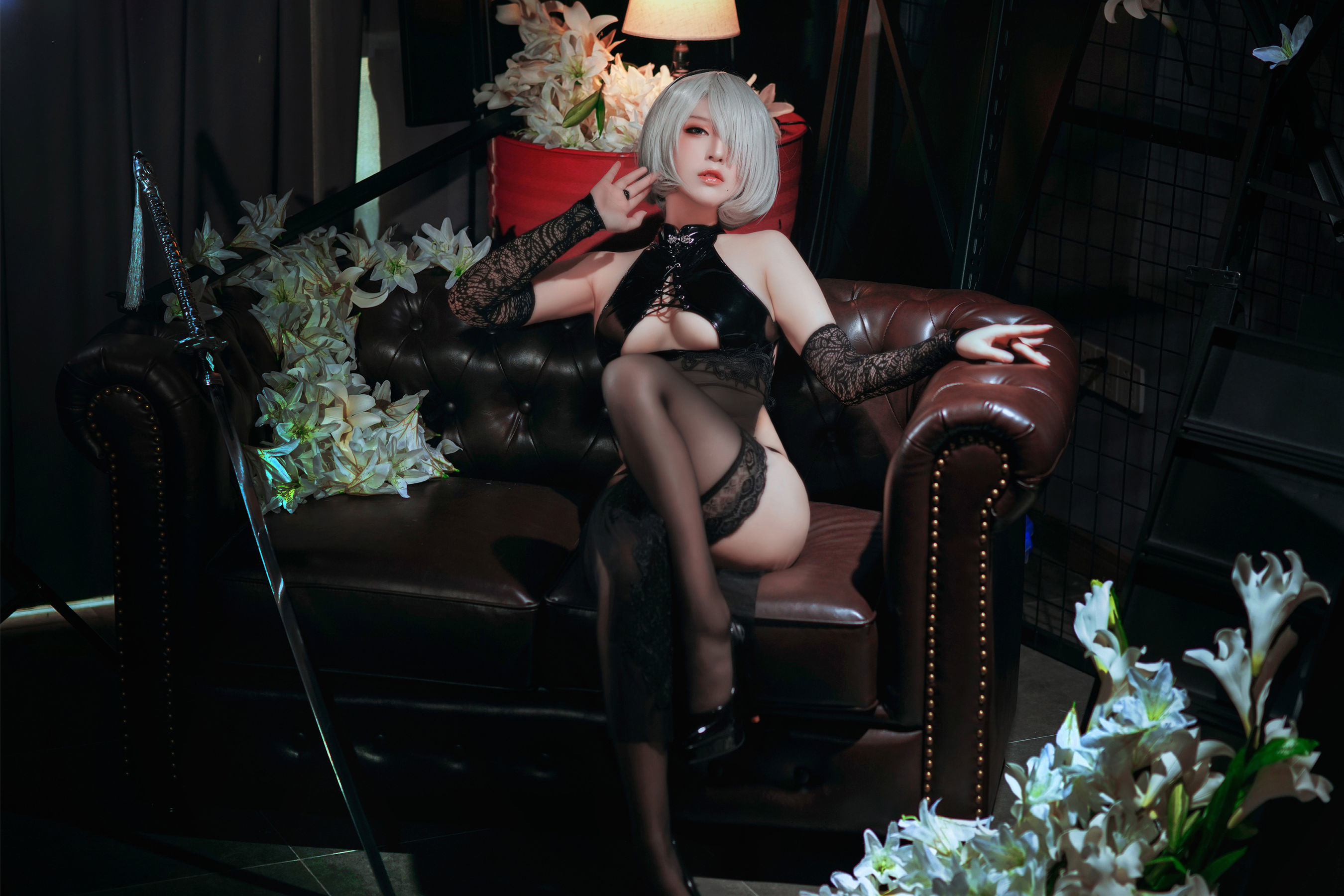 Ban Ban Zi Cosplay 2B Mi Yan Qipao