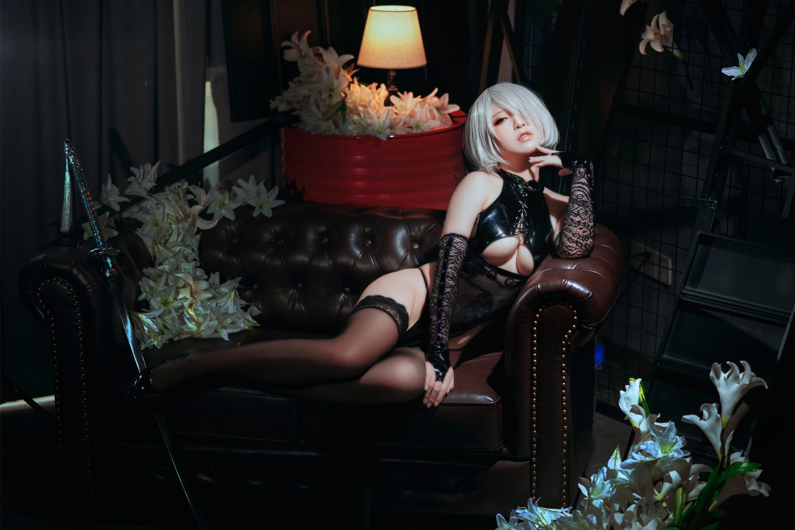 Ban Ban Zi Cosplay 2B Mi Yan Qipao