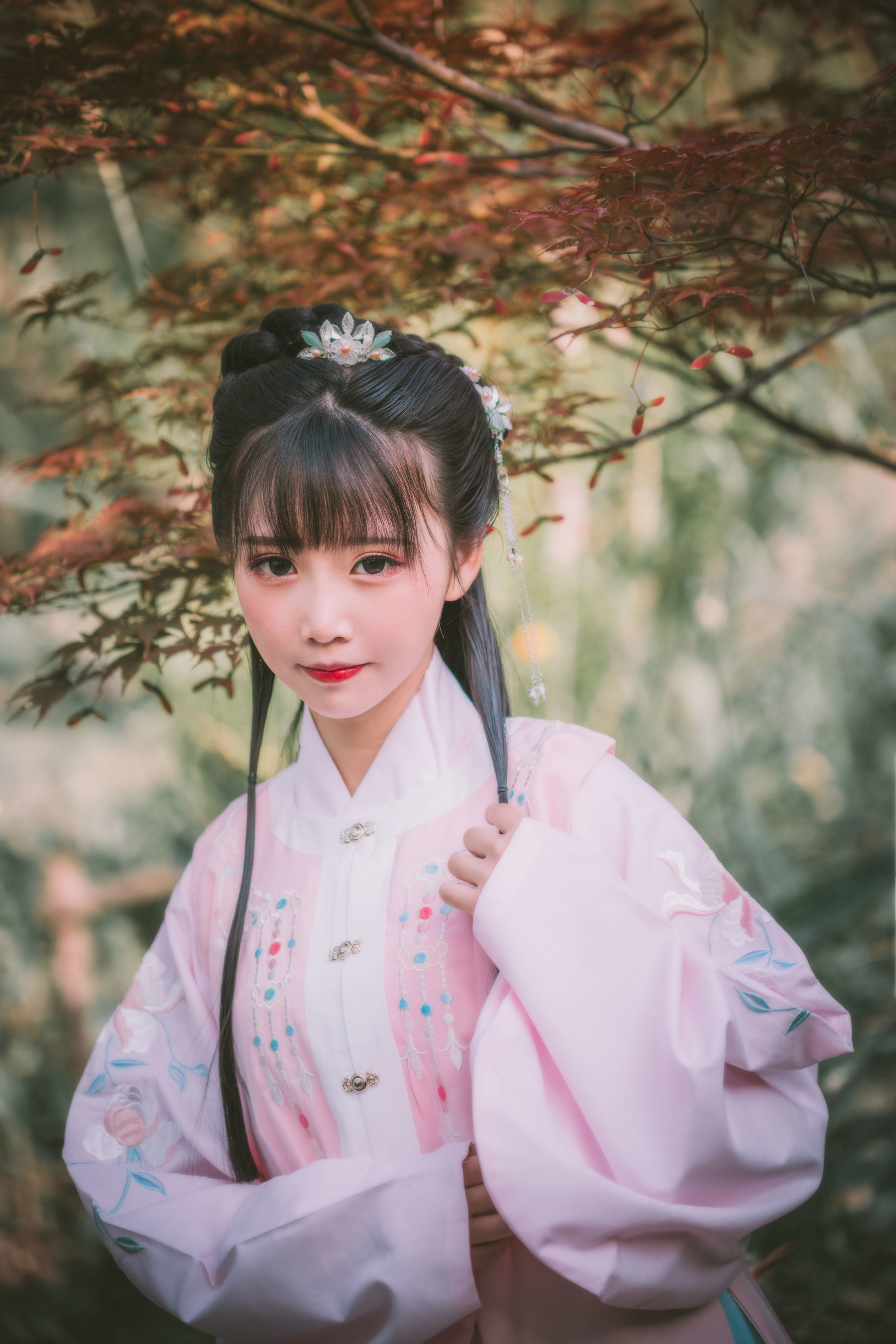 網紅COSER寫真] 可愛人氣Coser面餅仙兒 - 明治漢服