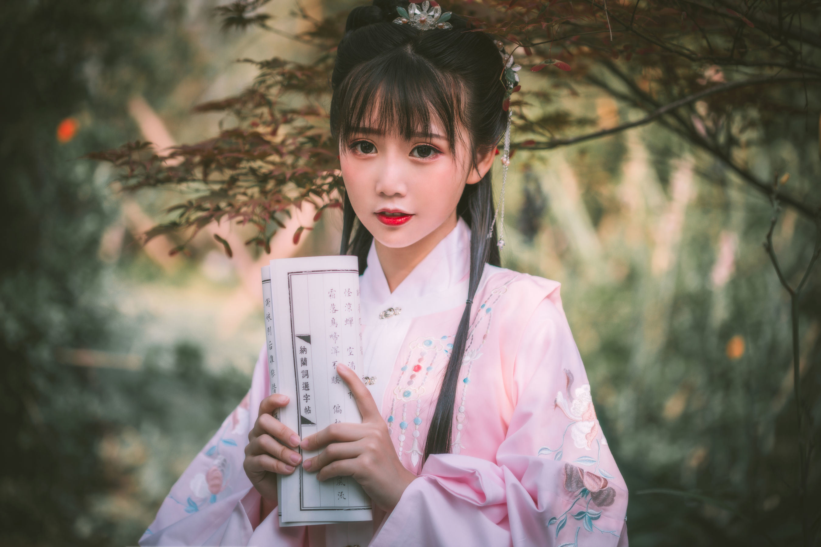 網紅COSER寫真] 可愛人氣Coser面餅仙兒 - 明治漢服