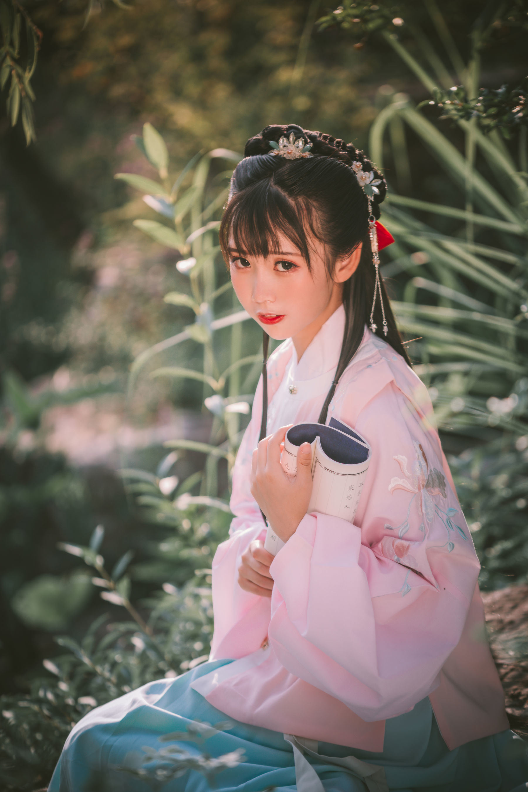 網紅COSER寫真] 可愛人氣Coser面餅仙兒 - 明治漢服