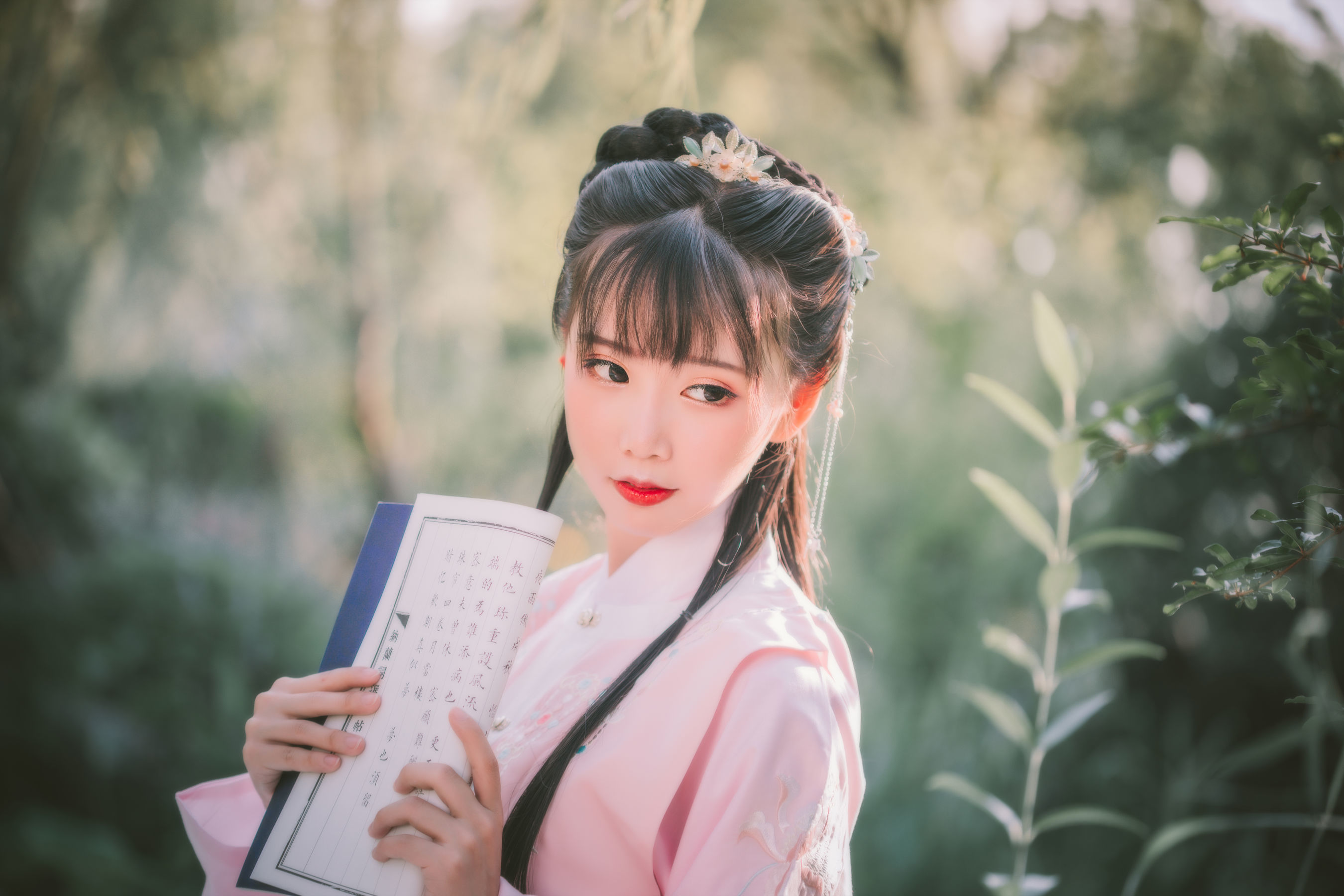 網紅COSER寫真] 可愛人氣Coser面餅仙兒 - 明治漢服