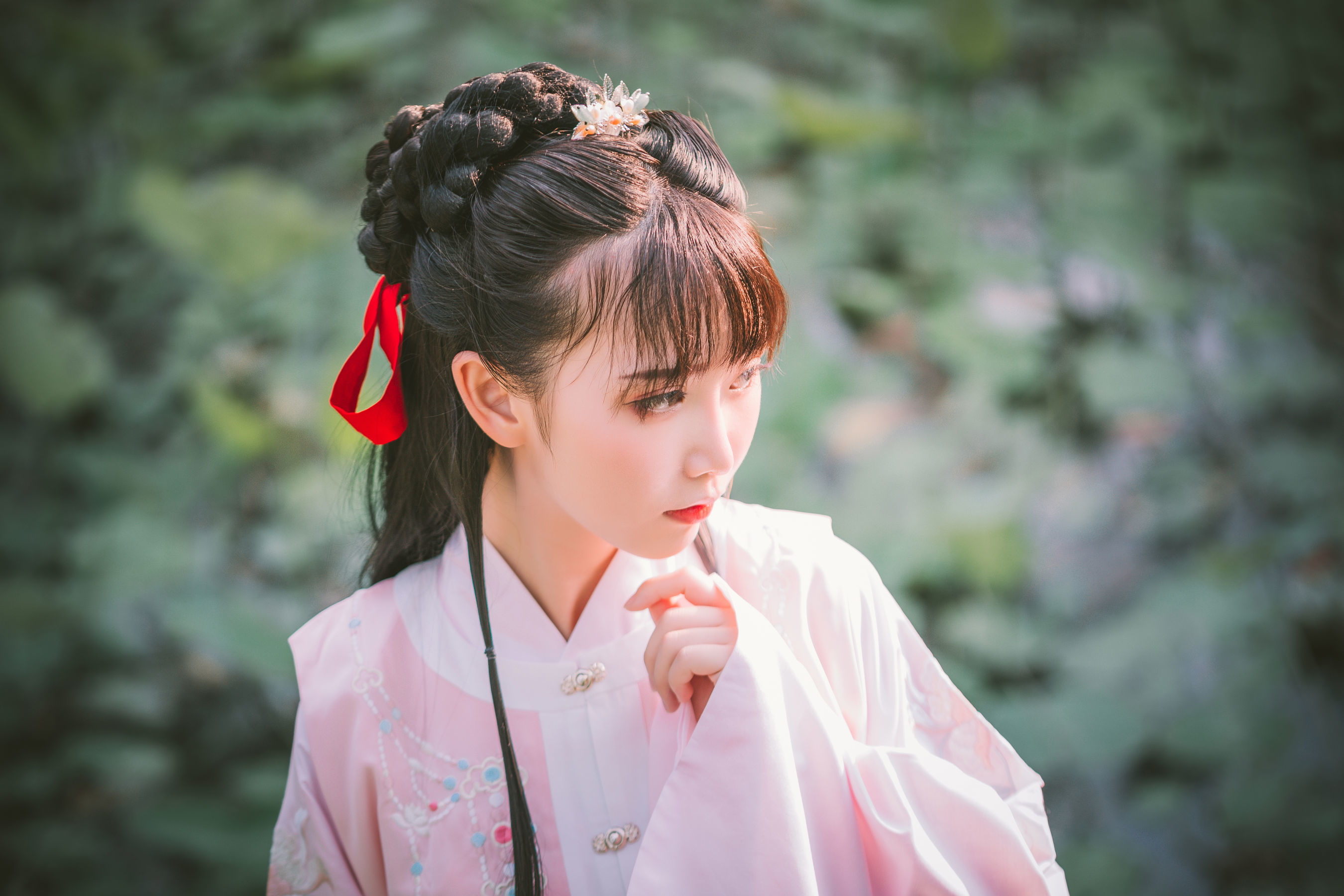 網紅COSER寫真] 可愛人氣Coser面餅仙兒 - 明治漢服