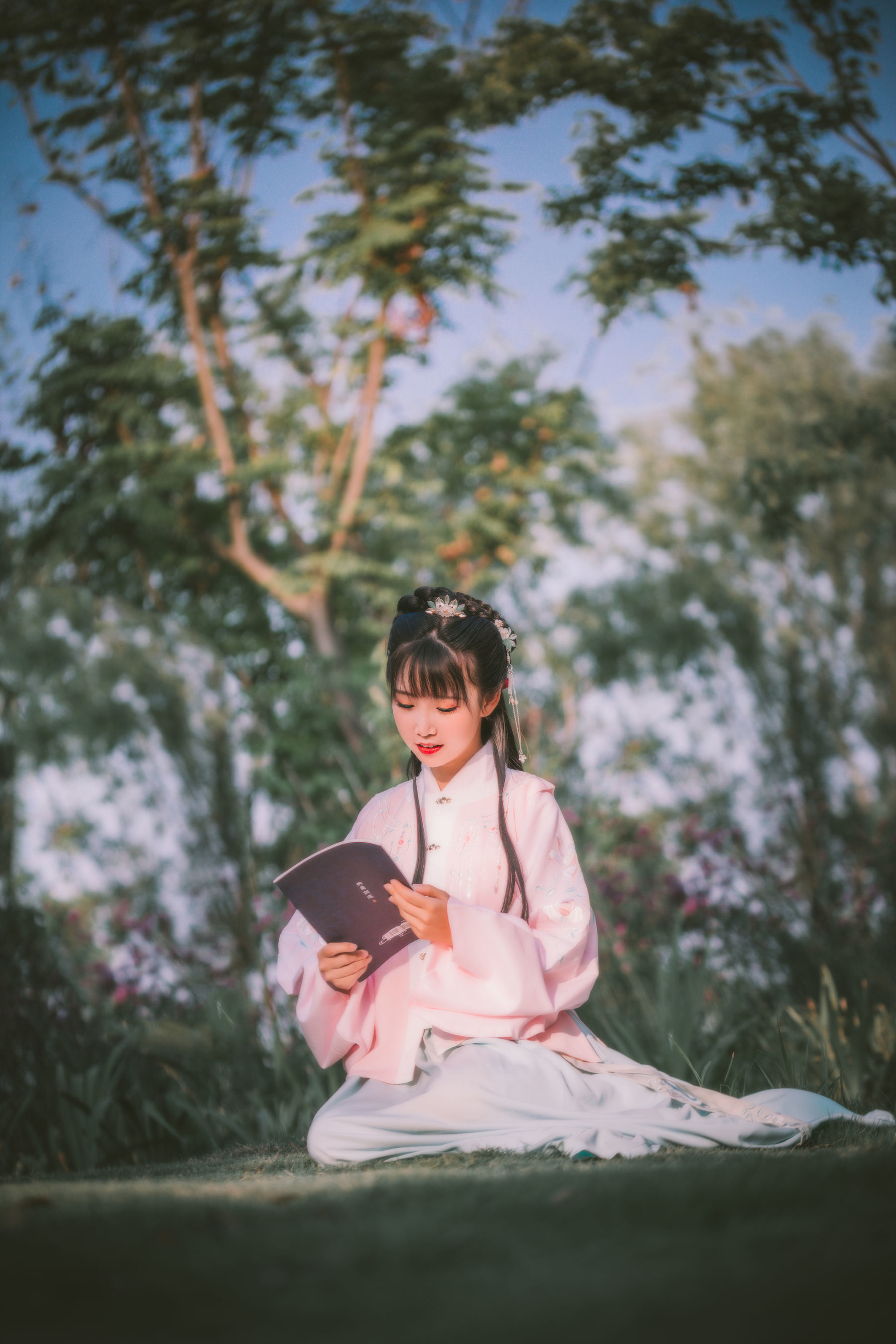 網紅COSER寫真] 可愛人氣Coser面餅仙兒 - 明治漢服