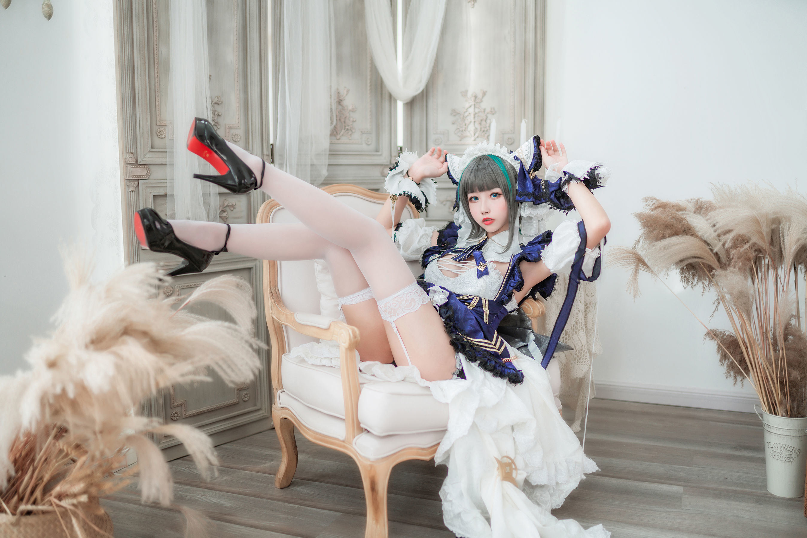 Ảnh sách Net Red COSER] Cô gái Weibo Momoko Aoi Aoi - Cheshire