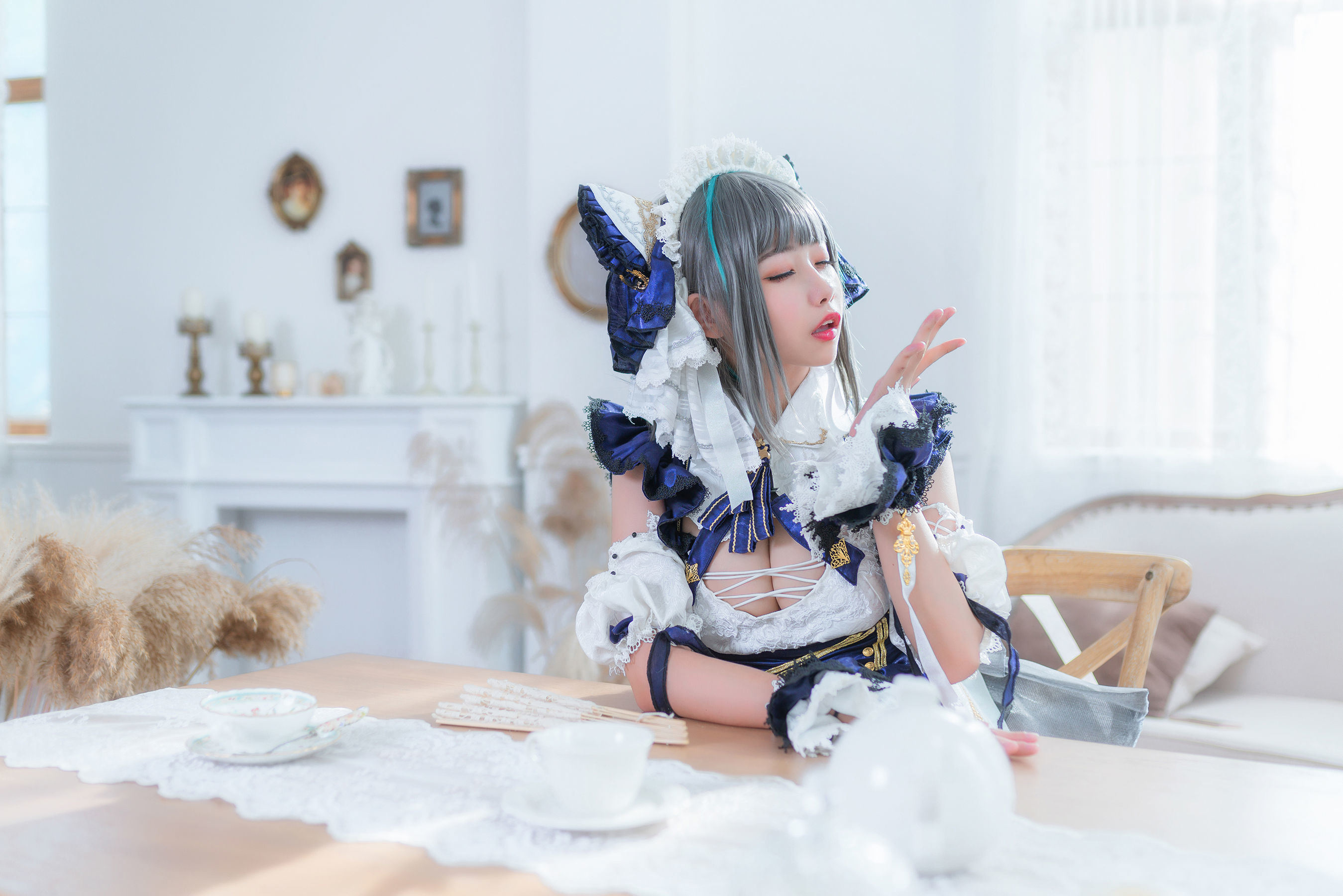 Ảnh sách Net Red COSER] Cô gái Weibo Momoko Aoi Aoi - Cheshire