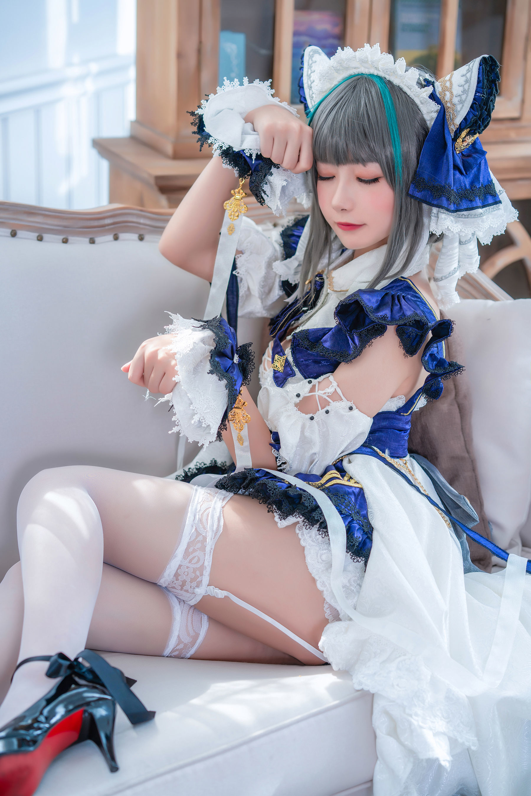 Ảnh sách Net Red COSER] Cô gái Weibo Momoko Aoi Aoi - Cheshire