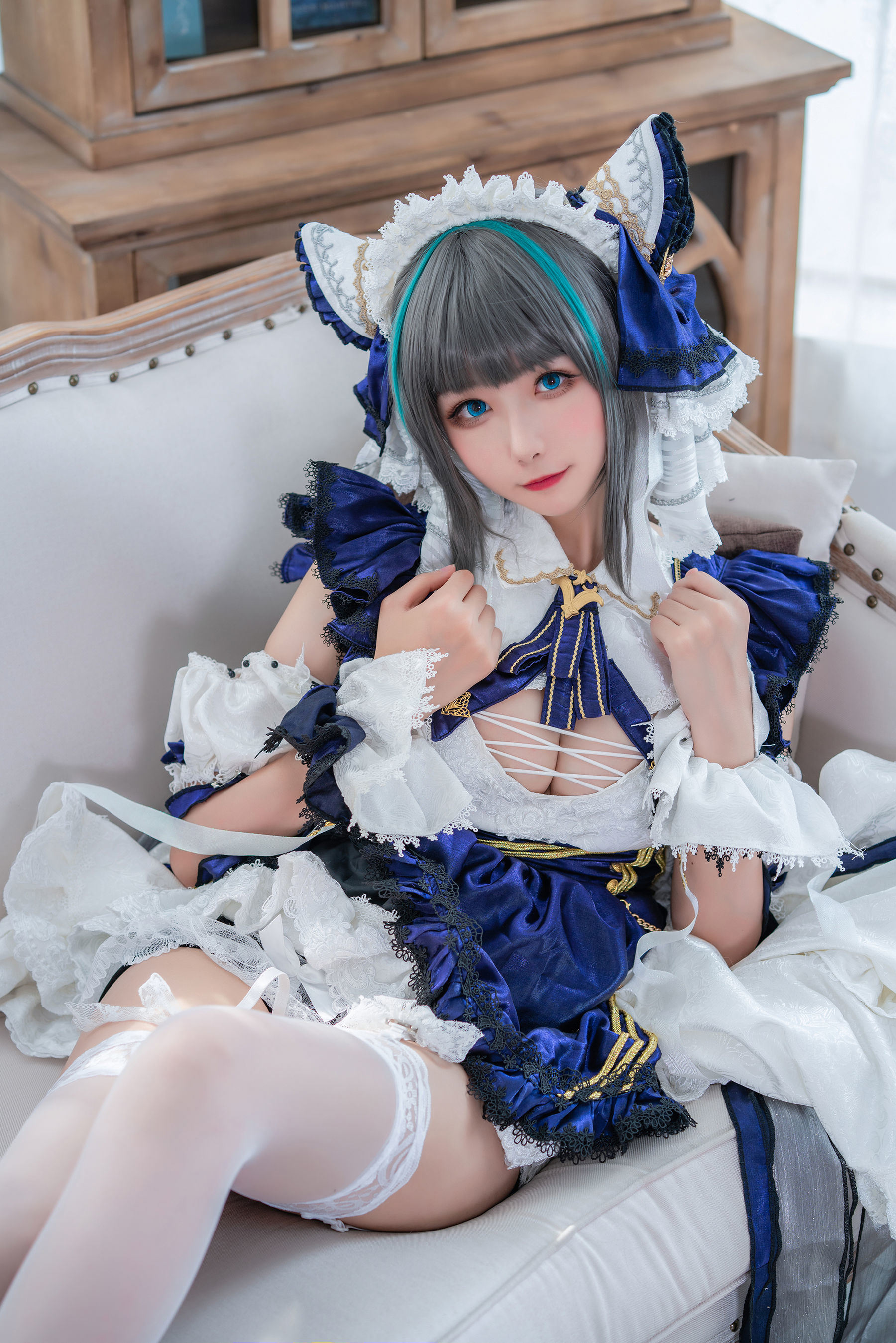 Ảnh sách Net Red COSER] Cô gái Weibo Momoko Aoi Aoi - Cheshire