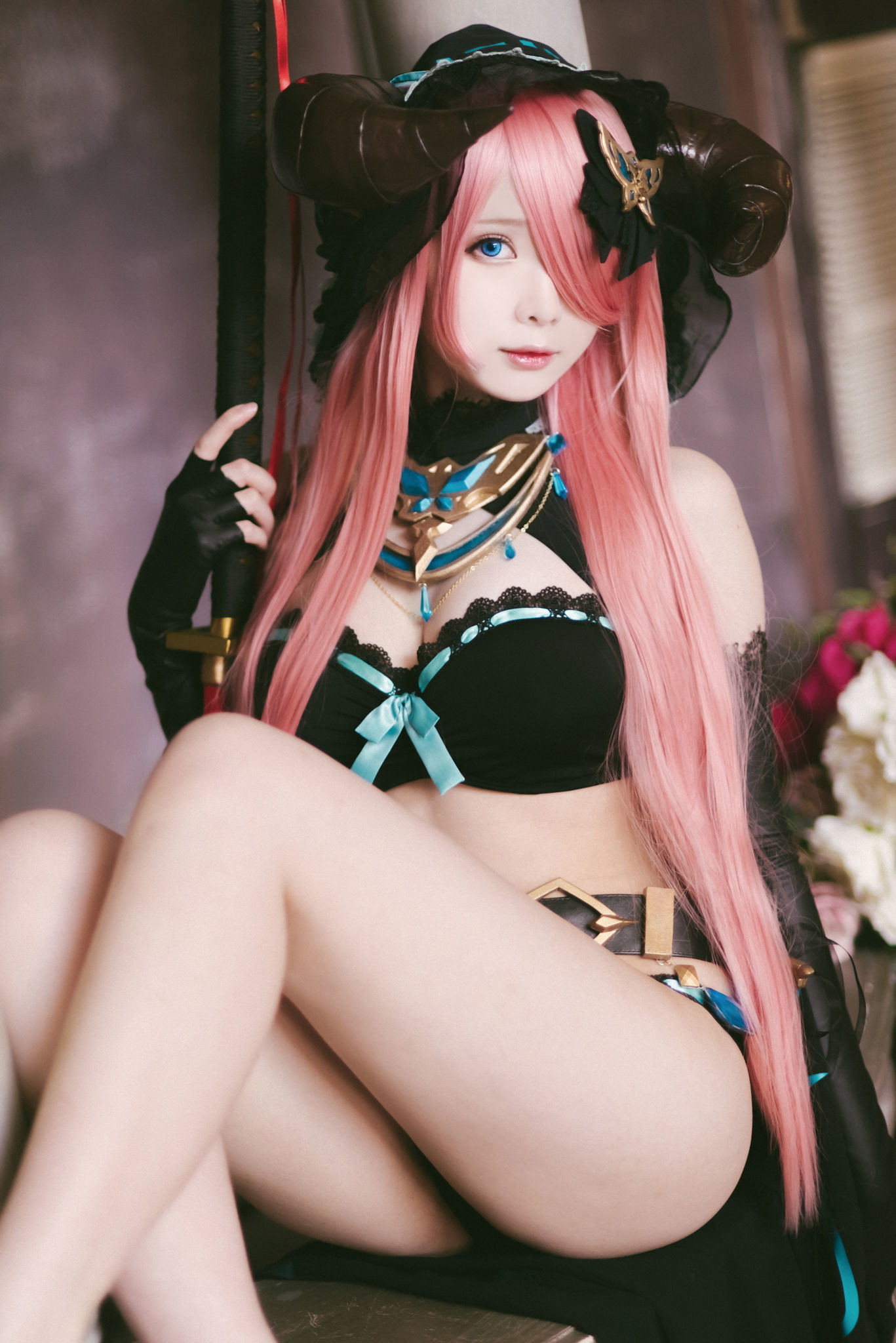 หนังสือภาพนักคอสเพลย์คนดัง] สาวจากเว่ยป๋อ 霜月shimo - 碧蓝幻想 娜尔เม亚