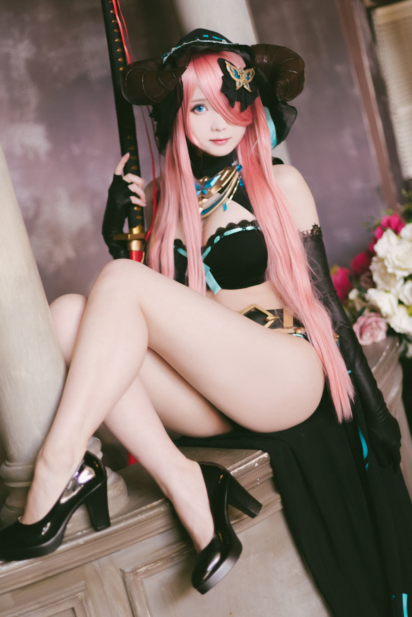 หนังสือภาพนักคอสเพลย์คนดัง] สาวจากเว่ยป๋อ 霜月shimo - 碧蓝幻想 娜尔เม亚