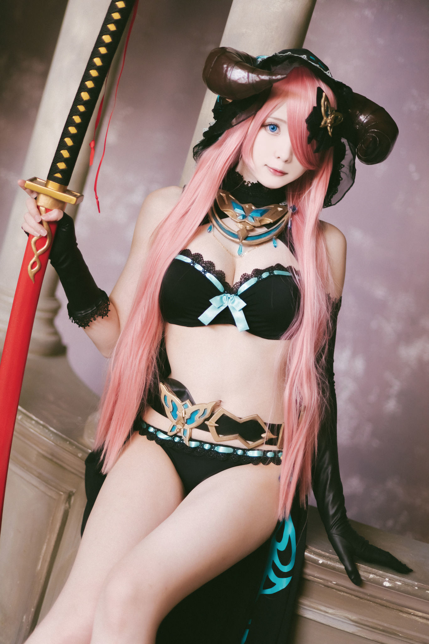 หนังสือภาพนักคอสเพลย์คนดัง] สาวจากเว่ยป๋อ 霜月shimo - 碧蓝幻想 娜尔เม亚