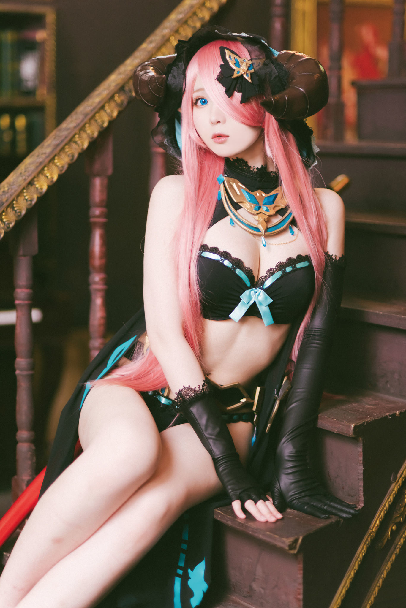 หนังสือภาพนักคอสเพลย์คนดัง] สาวจากเว่ยป๋อ 霜月shimo - 碧蓝幻想 娜尔เม亚