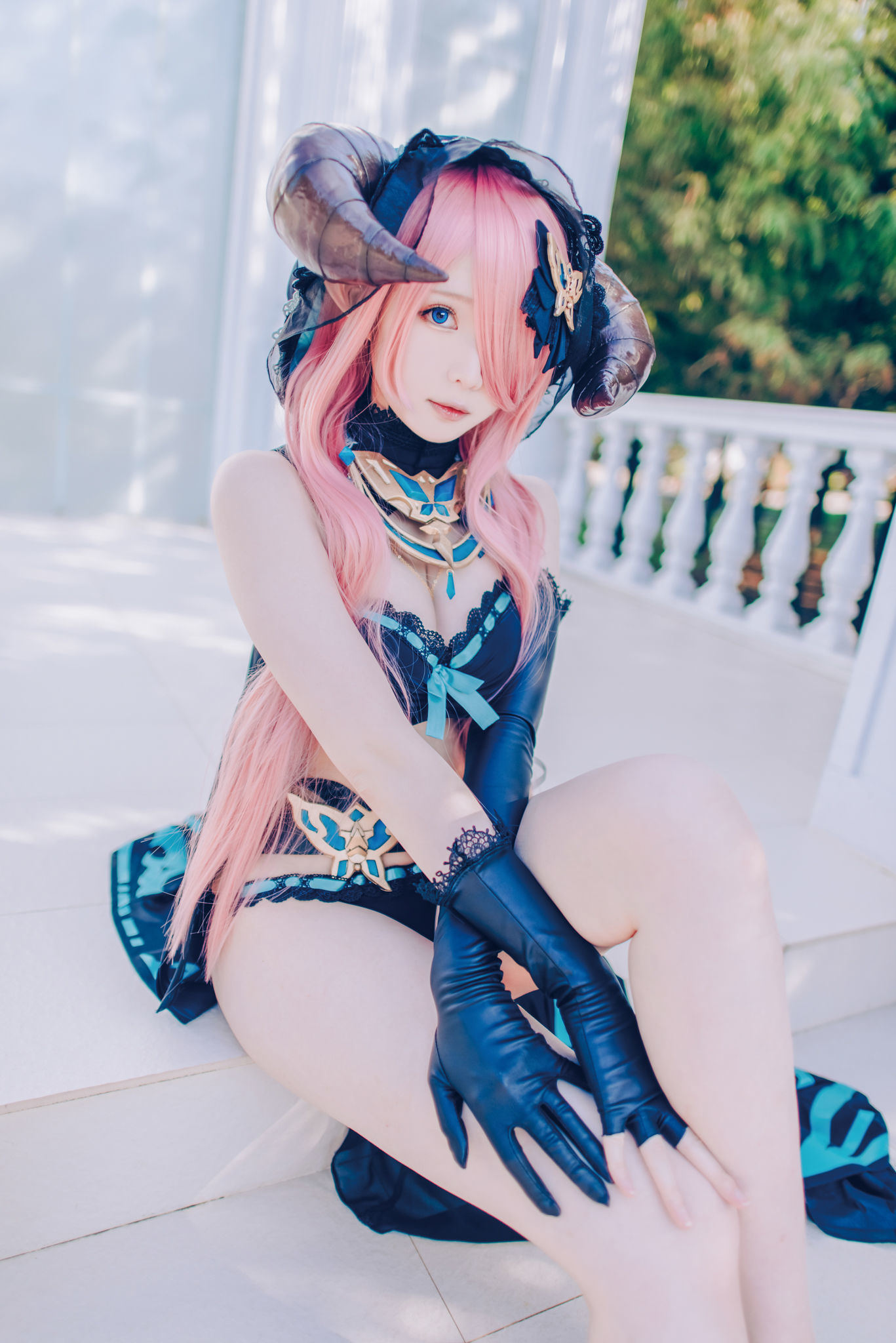 หนังสือภาพนักคอสเพลย์คนดัง] สาวจากเว่ยป๋อ 霜月shimo - 碧蓝幻想 娜尔เม亚