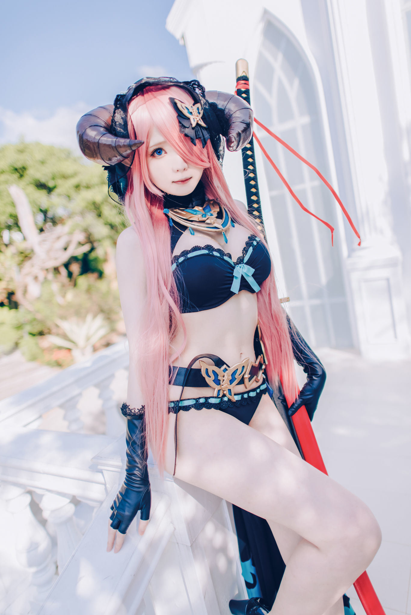 หนังสือภาพนักคอสเพลย์คนดัง] สาวจากเว่ยป๋อ 霜月shimo - 碧蓝幻想 娜尔เม亚