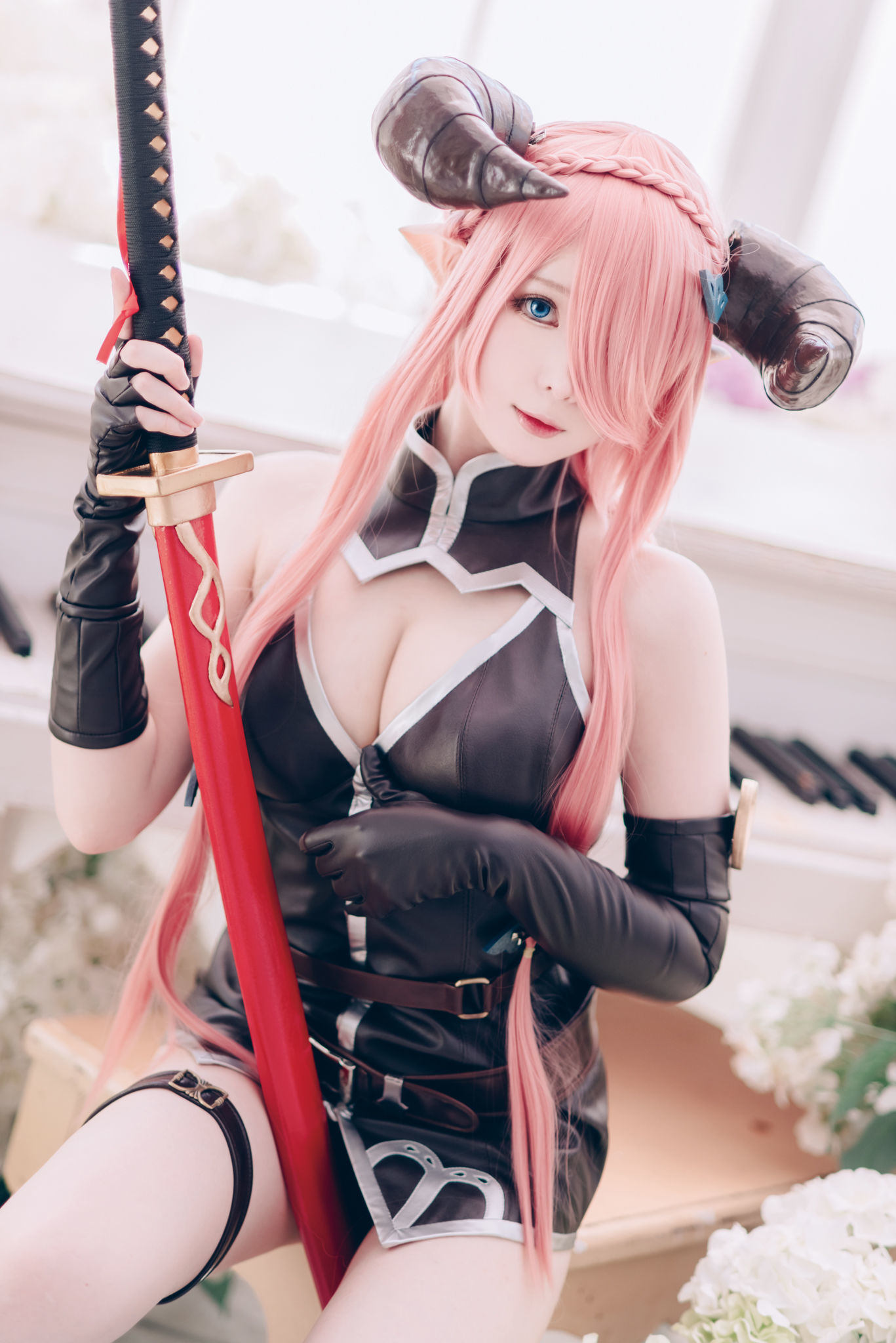 หนังสือภาพนักคอสเพลย์คนดัง] สาวจากเว่ยป๋อ 霜月shimo - 碧蓝幻想 娜尔เม亚
