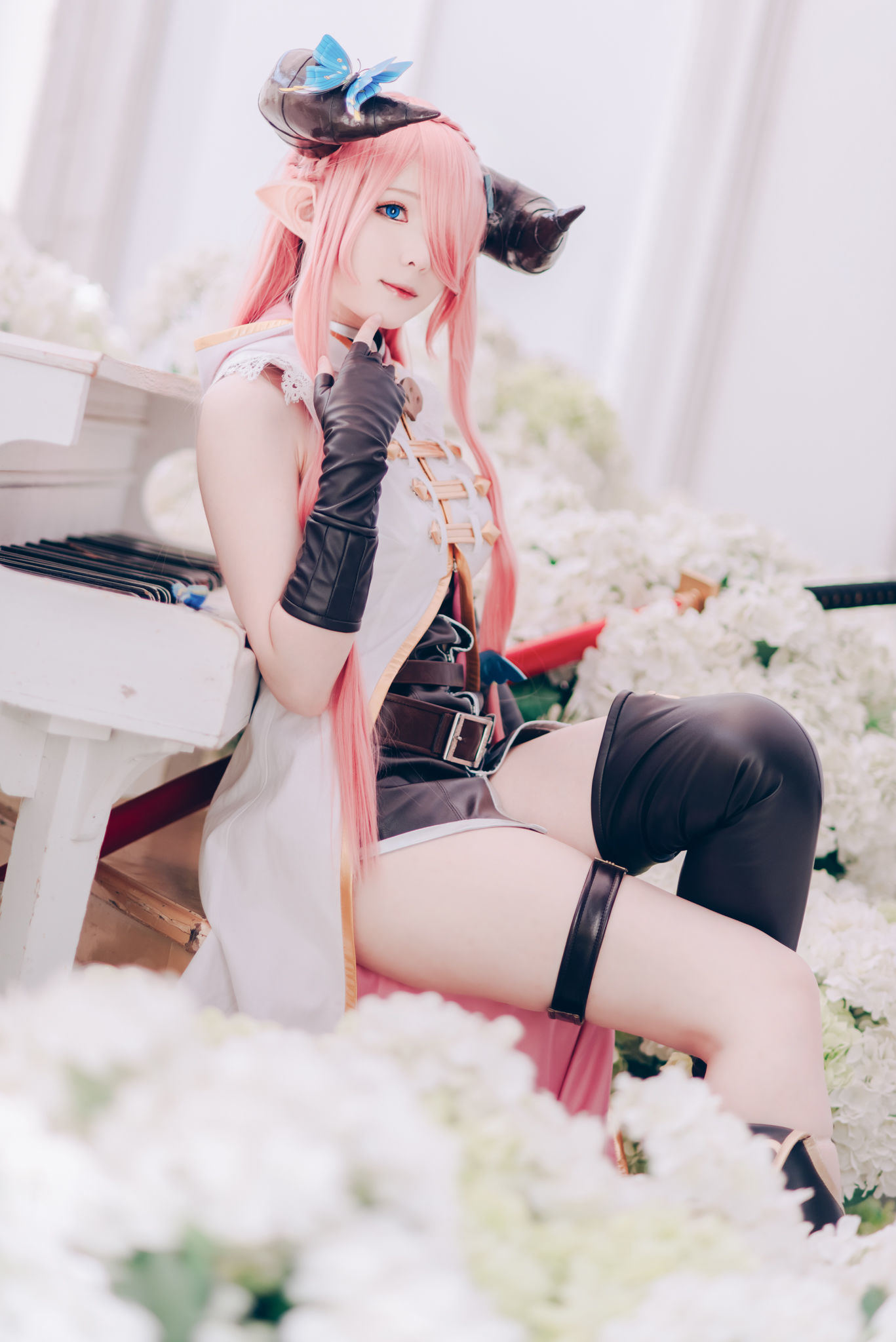 หนังสือภาพนักคอสเพลย์คนดัง] สาวจากเว่ยป๋อ 霜月shimo - 碧蓝幻想 娜尔เม亚