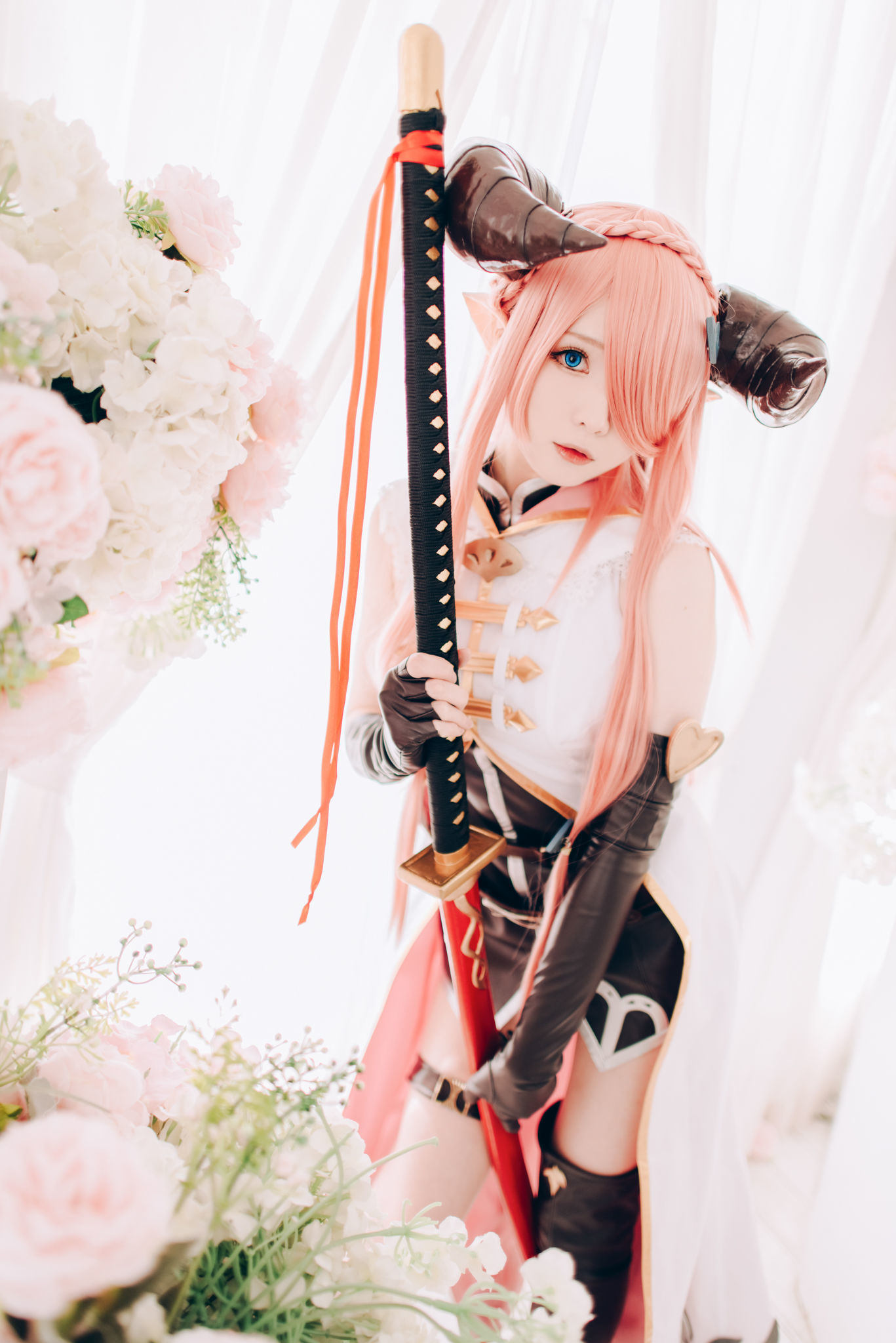 หนังสือภาพนักคอสเพลย์คนดัง] สาวจากเว่ยป๋อ 霜月shimo - 碧蓝幻想 娜尔เม亚