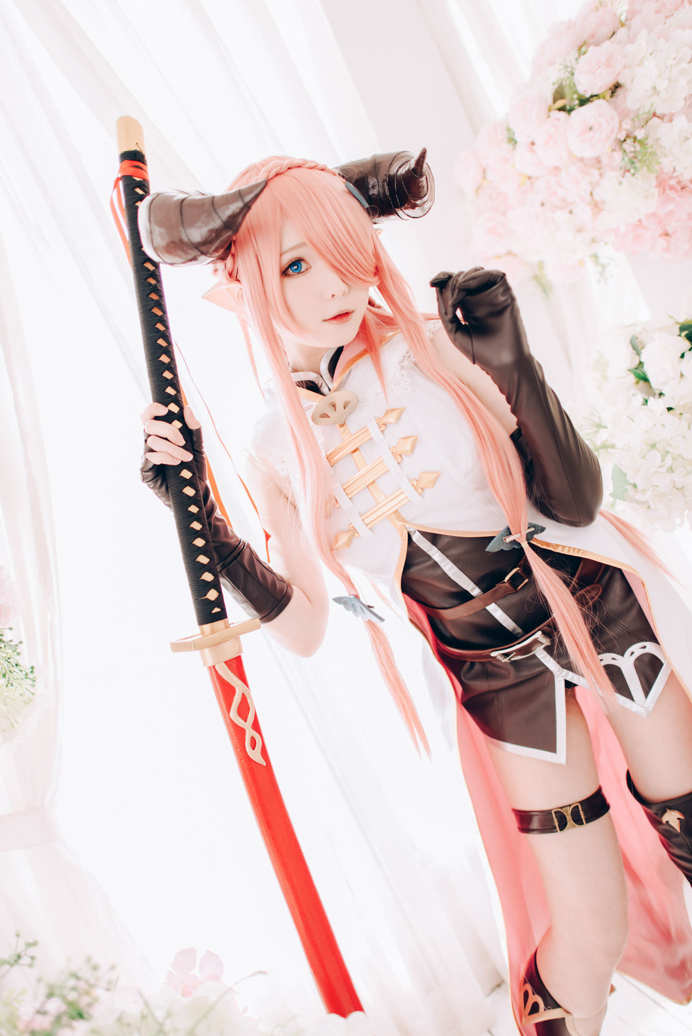 หนังสือภาพนักคอสเพลย์คนดัง] สาวจากเว่ยป๋อ 霜月shimo - 碧蓝幻想 娜尔เม亚