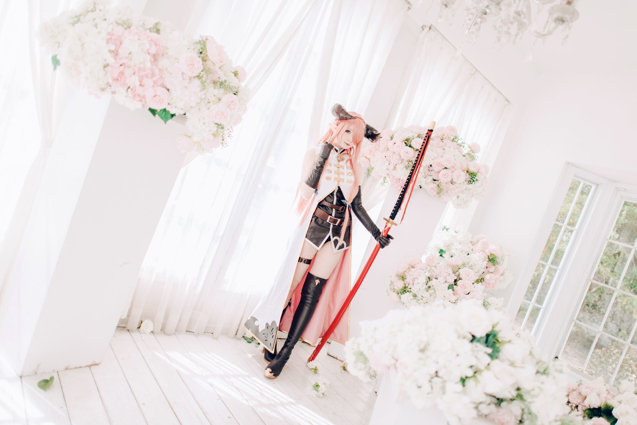 หนังสือภาพนักคอสเพลย์คนดัง] สาวจากเว่ยป๋อ 霜月shimo - 碧蓝幻想 娜尔เม亚