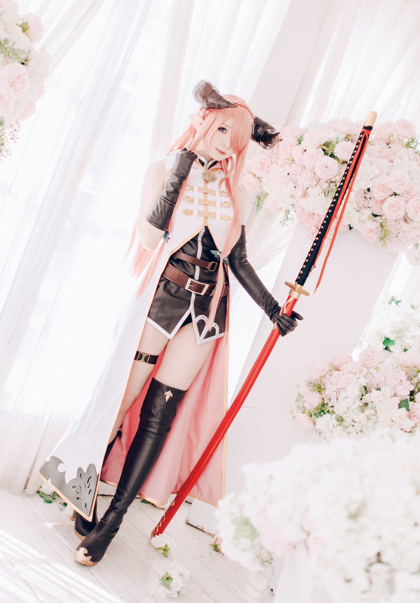 หนังสือภาพนักคอสเพลย์คนดัง] สาวจากเว่ยป๋อ 霜月shimo - 碧蓝幻想 娜尔เม亚