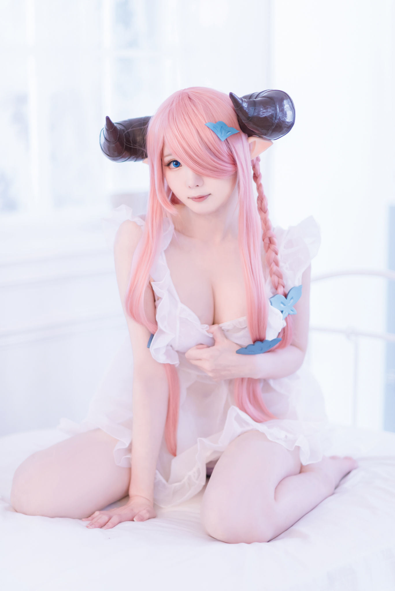หนังสือภาพนักคอสเพลย์คนดัง] สาวจากเว่ยป๋อ 霜月shimo - 碧蓝幻想 娜尔เม亚
