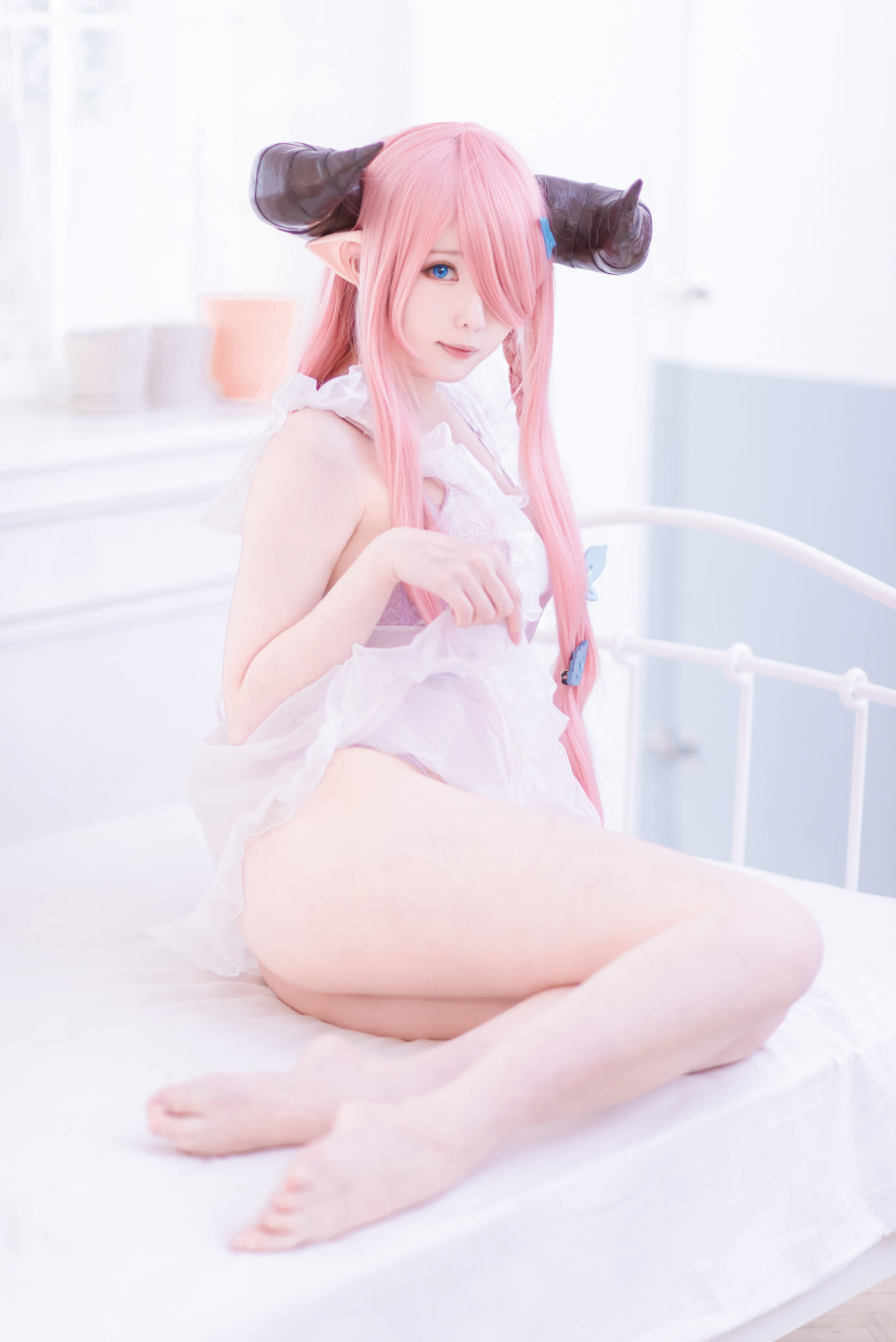 หนังสือภาพนักคอสเพลย์คนดัง] สาวจากเว่ยป๋อ 霜月shimo - 碧蓝幻想 娜尔เม亚