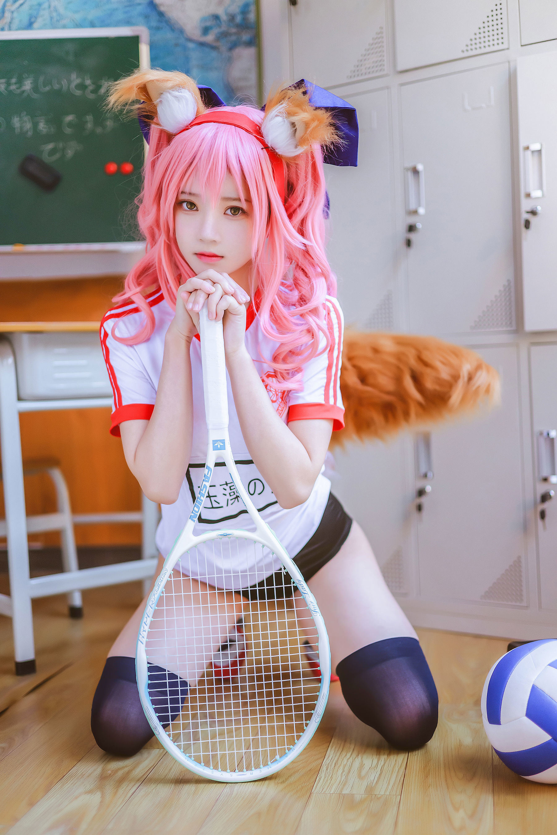 Internet Celebrity Cosplayer Photobook] Sakurato Meow - Tamamo-no-Mae Gymnastics Uniform