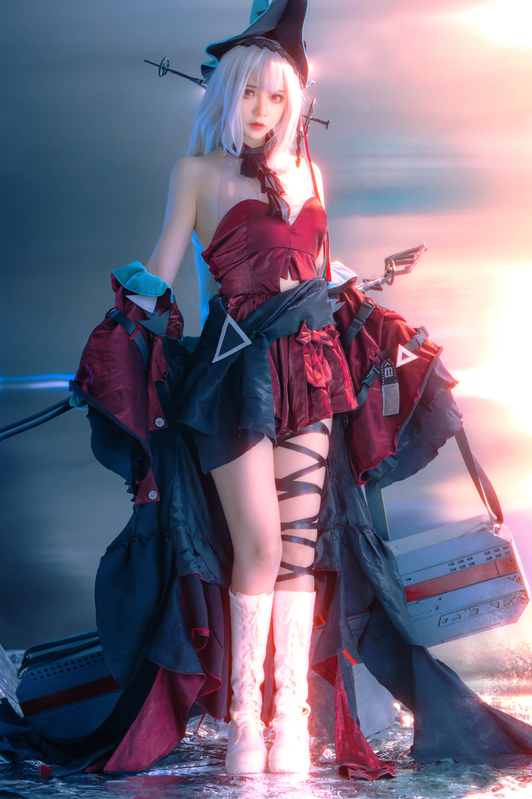 Internet Celebrity Coser Photobook] Feng Mao ss - Zhuo Xin Si Ka Di