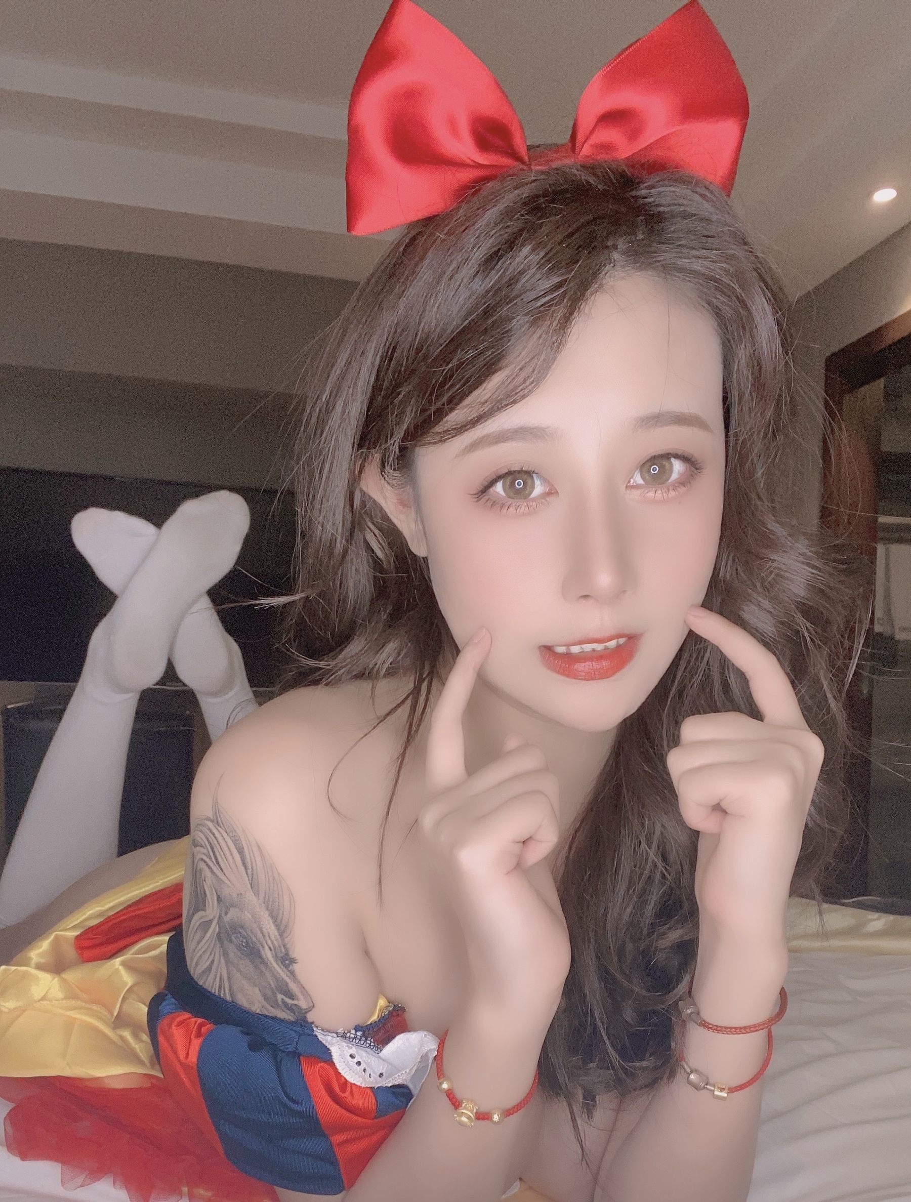 Net Red COSER Ảnh] Cô gái dễ thương Nai Xi nice - Công chúa Bạch Tuyết