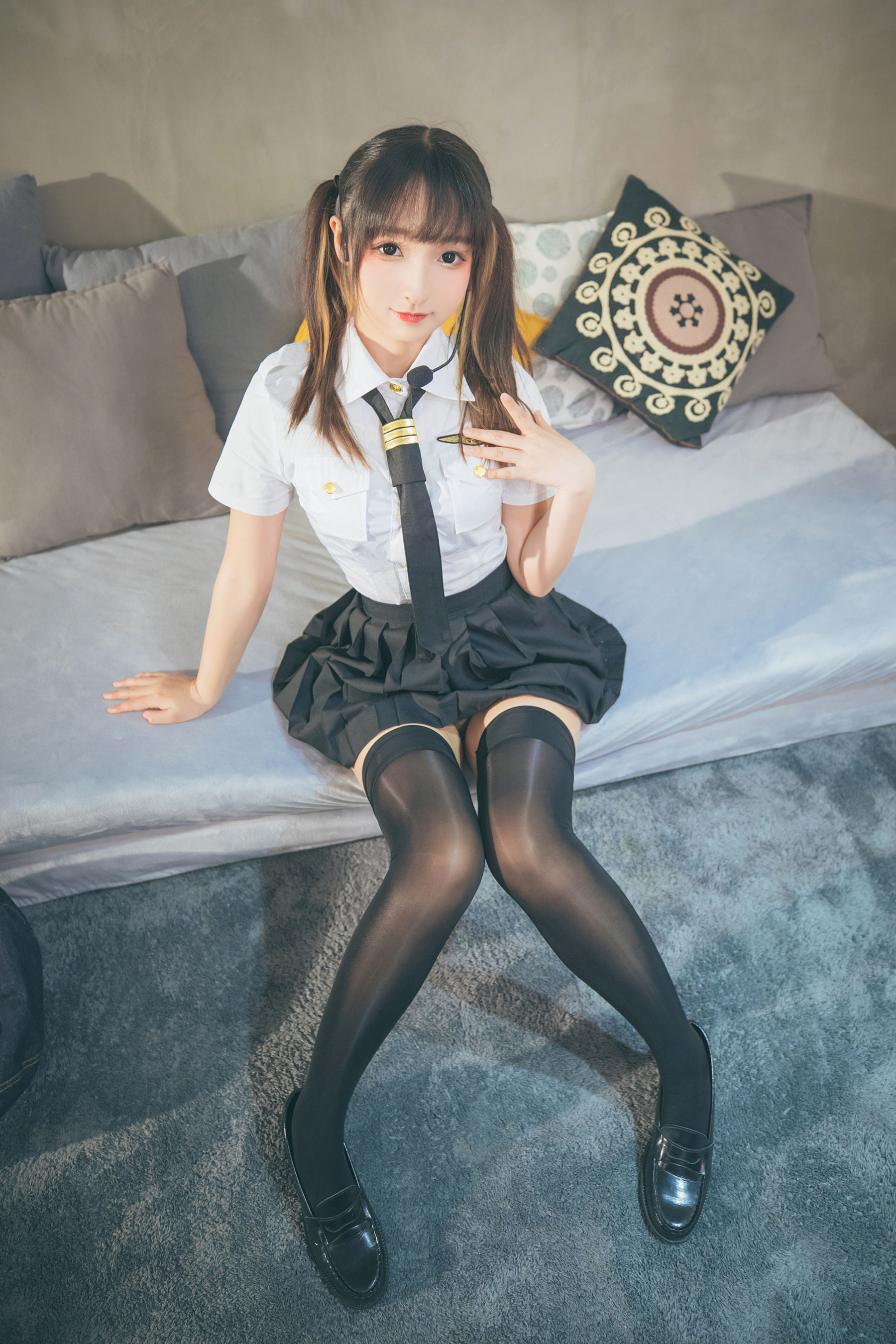 Ảnh chụp COSER Nổi tiếng]  belle ta Kagura Ban Mafuyu: Chào mừng về nhà, Chỉ huy