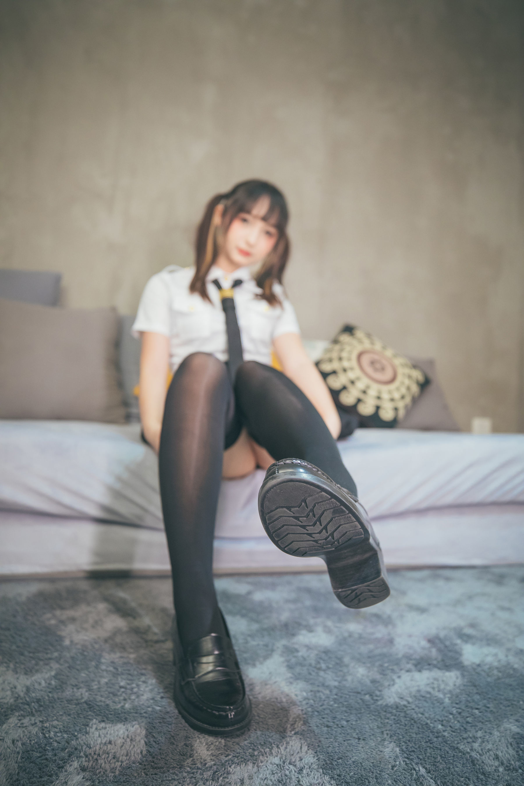 Ảnh chụp COSER Nổi tiếng]  belle ta Kagura Ban Mafuyu: Chào mừng về nhà, Chỉ huy