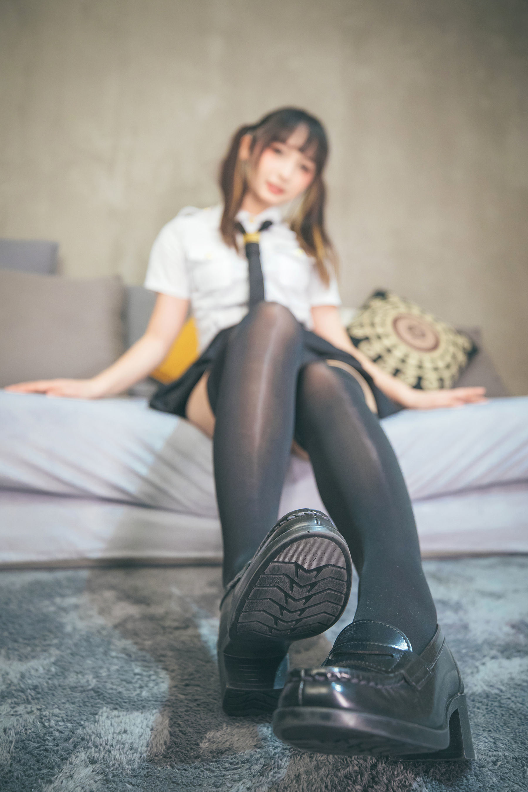 Ảnh chụp COSER Nổi tiếng]  belle ta Kagura Ban Mafuyu: Chào mừng về nhà, Chỉ huy
