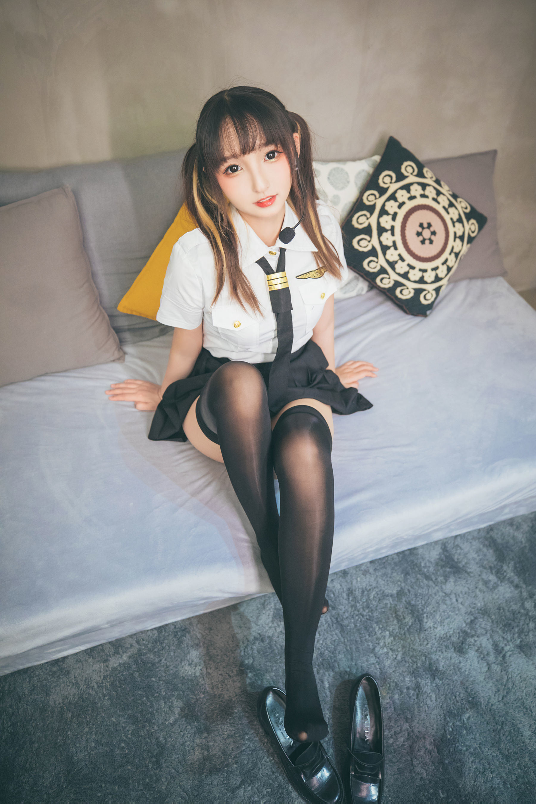 Ảnh chụp COSER Nổi tiếng]  belle ta Kagura Ban Mafuyu: Chào mừng về nhà, Chỉ huy