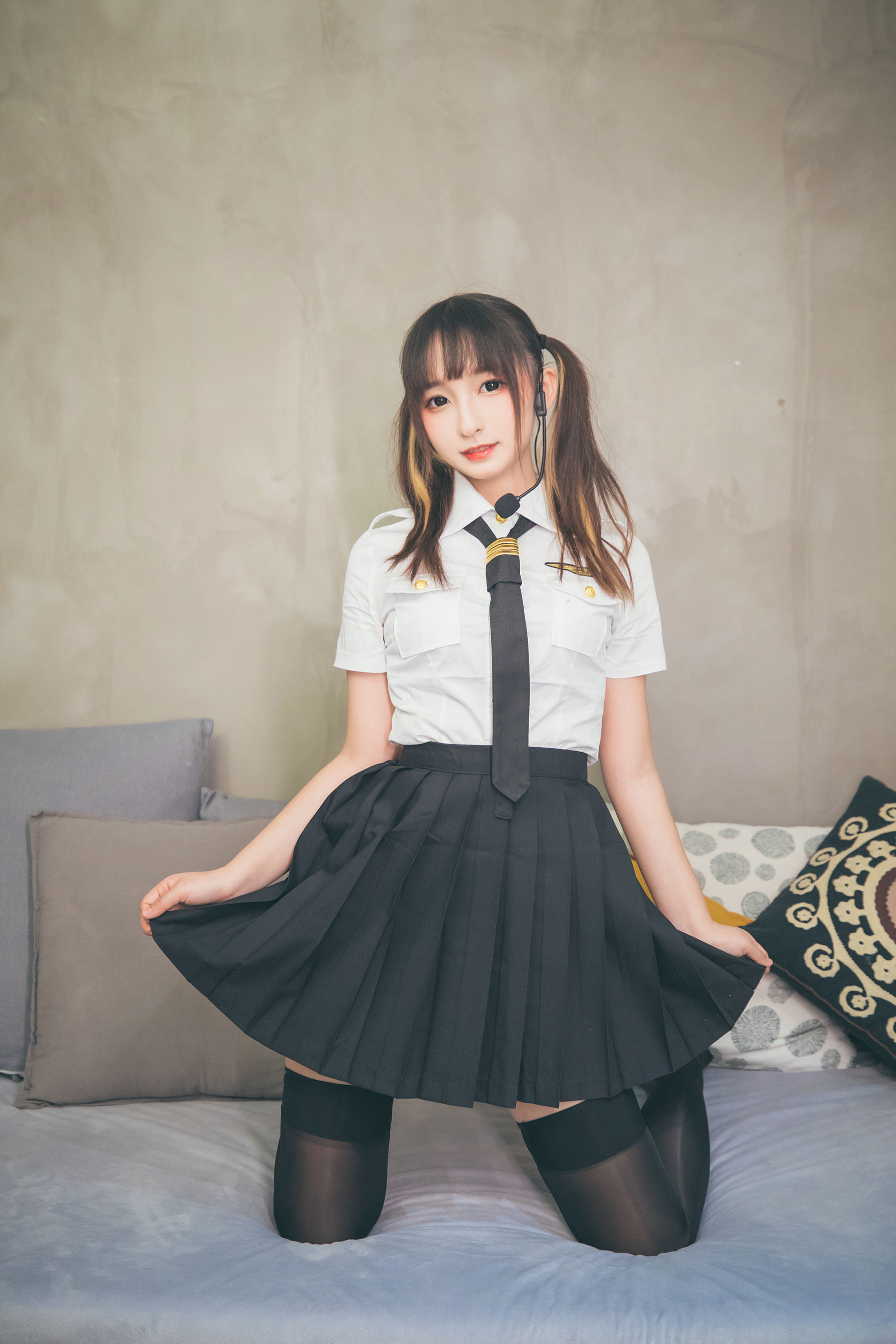 Ảnh chụp COSER Nổi tiếng]  belle ta Kagura Ban Mafuyu: Chào mừng về nhà, Chỉ huy