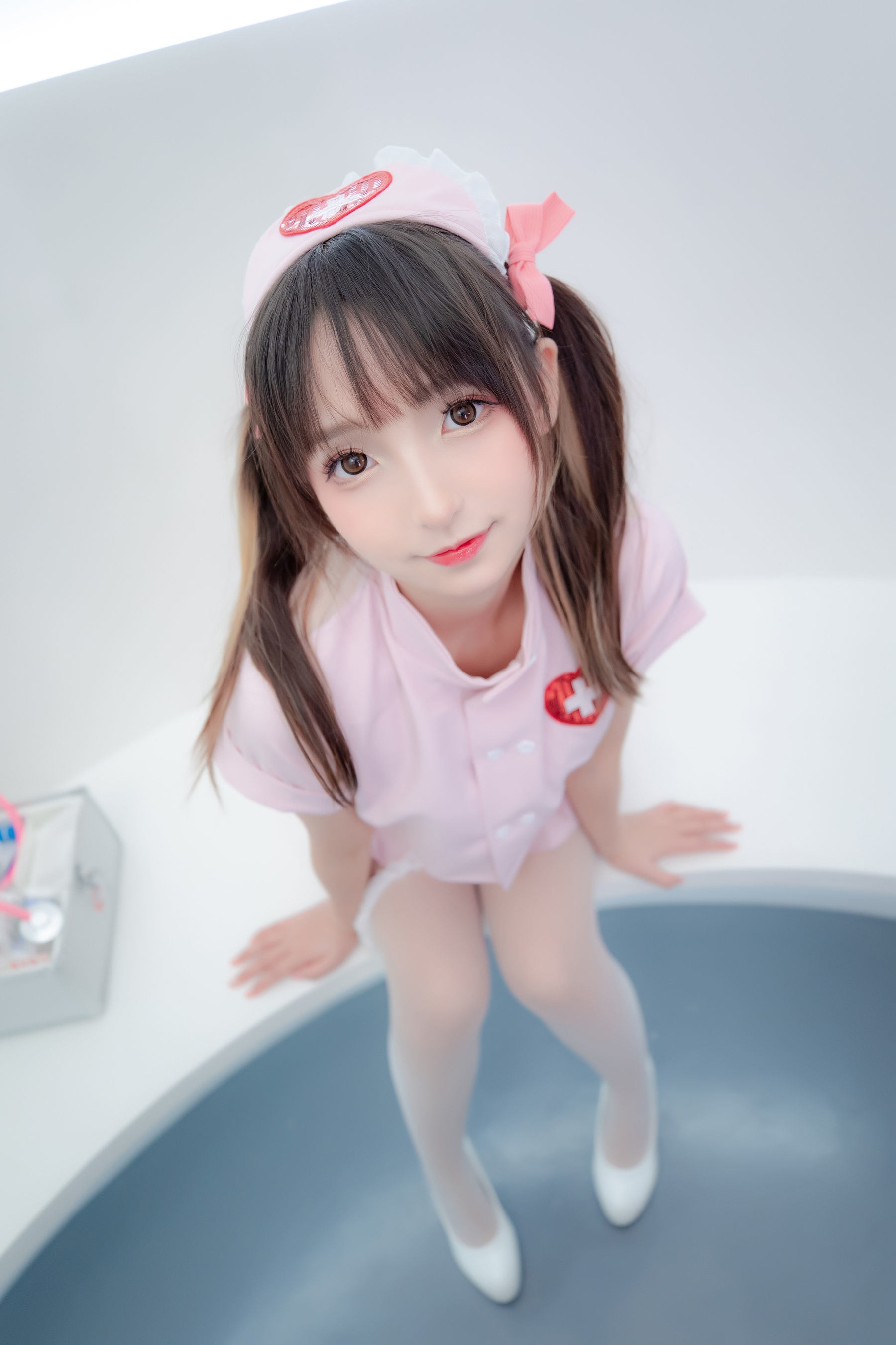 網紅 COSER 寫真] 蘿莉神樂板真冬之心身平衡