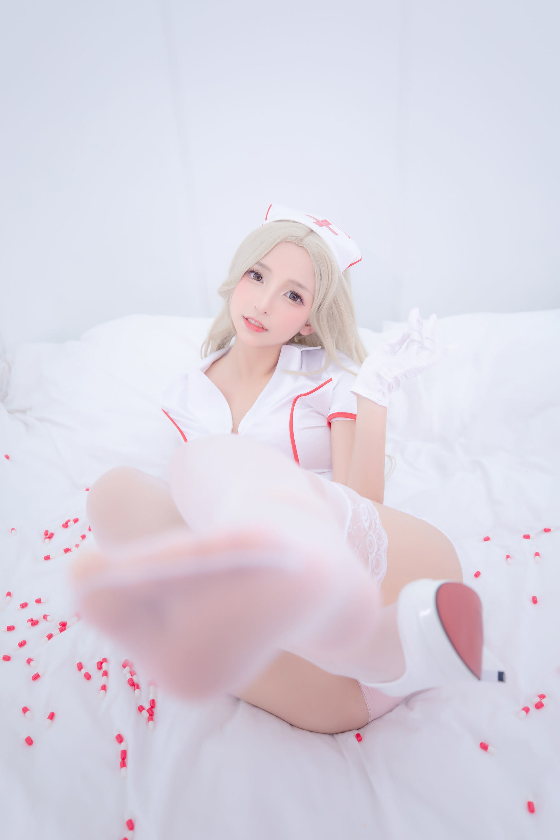 왕홍 COSER 사진집] 로리 가쿠라 반 마후유 의 심신 밸런스