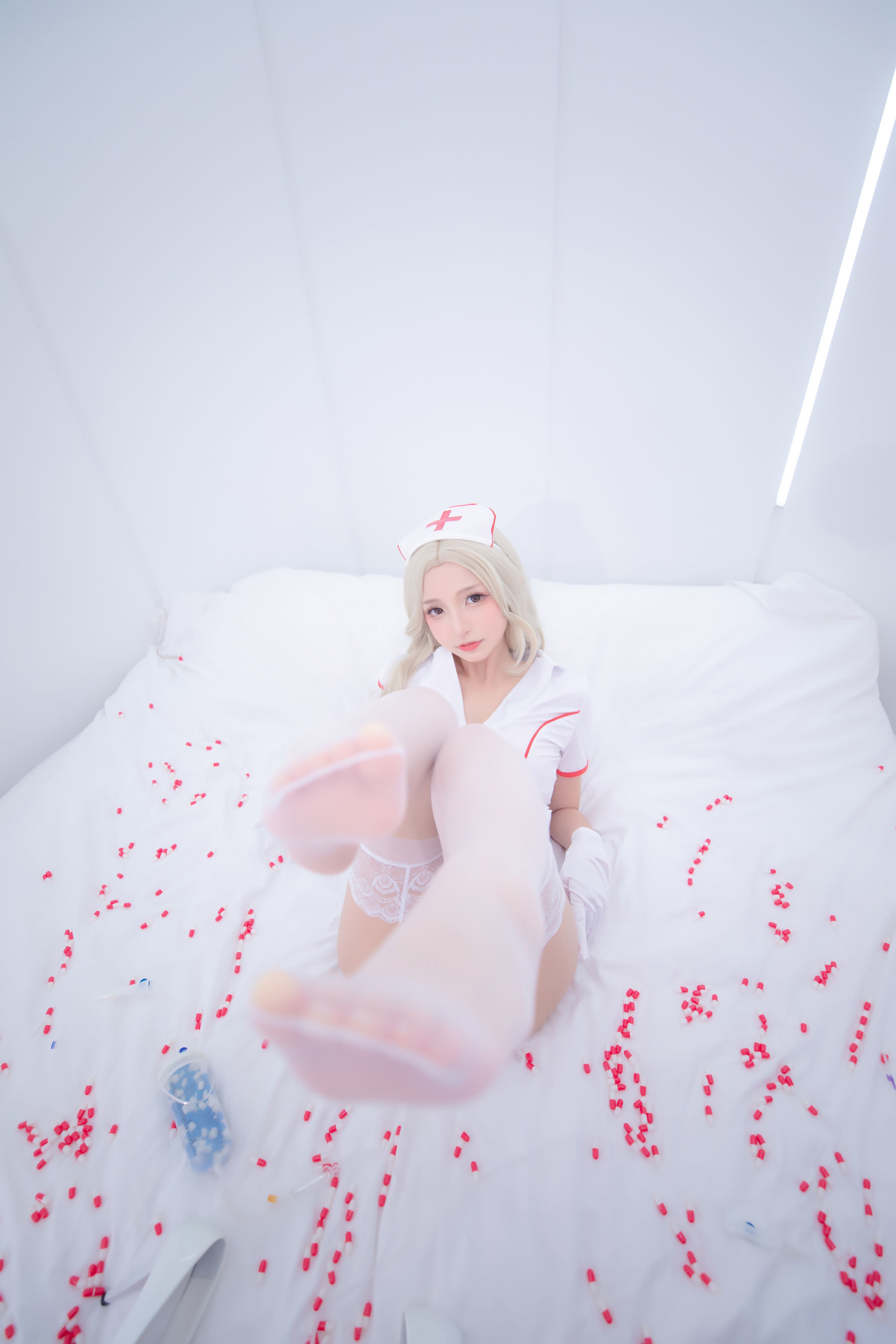 왕홍 COSER 사진집] 로리 가쿠라 반 마후유 의 심신 밸런스