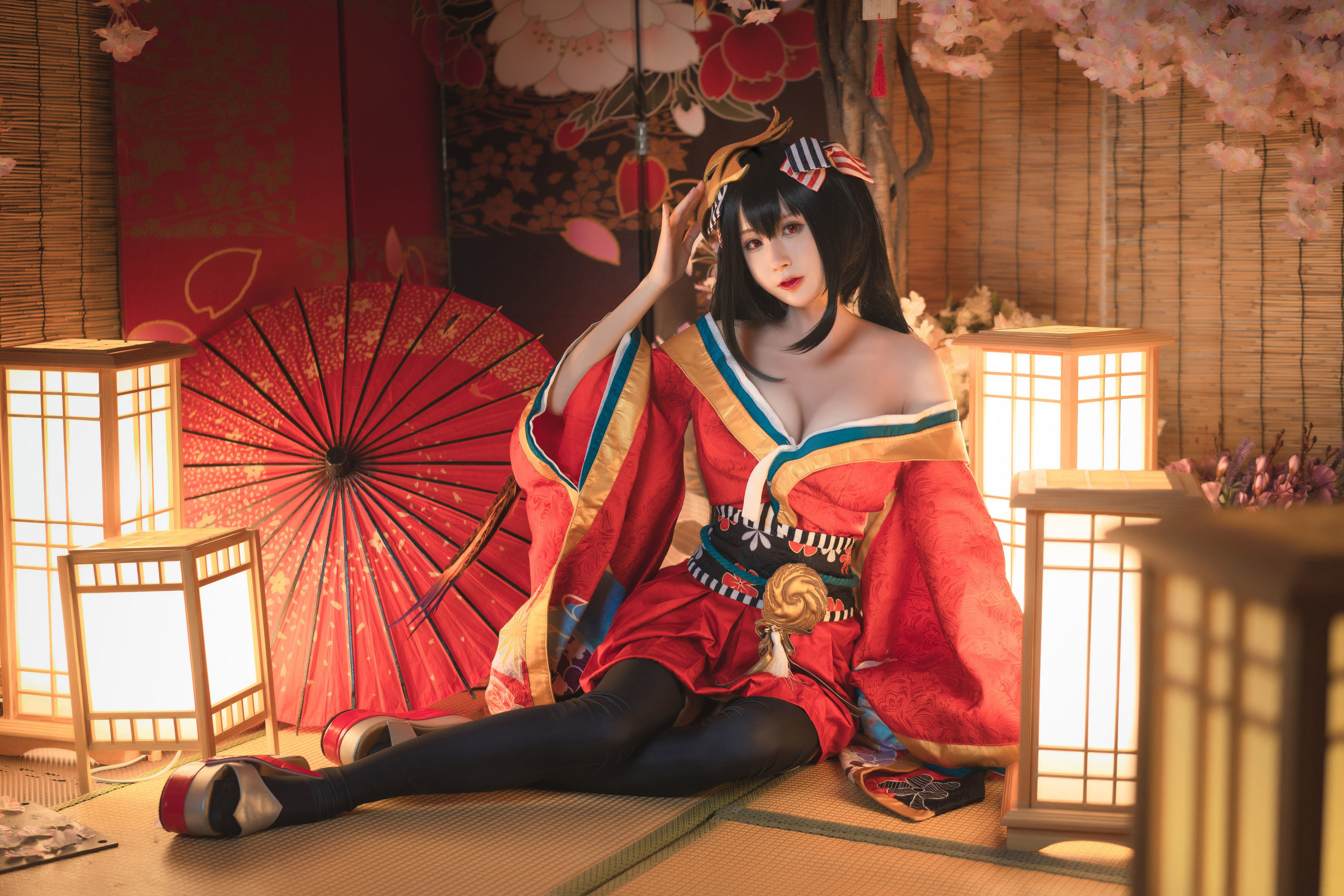왕홍 COSER 사진] 서원사 남가 사진 - 대풍 원피