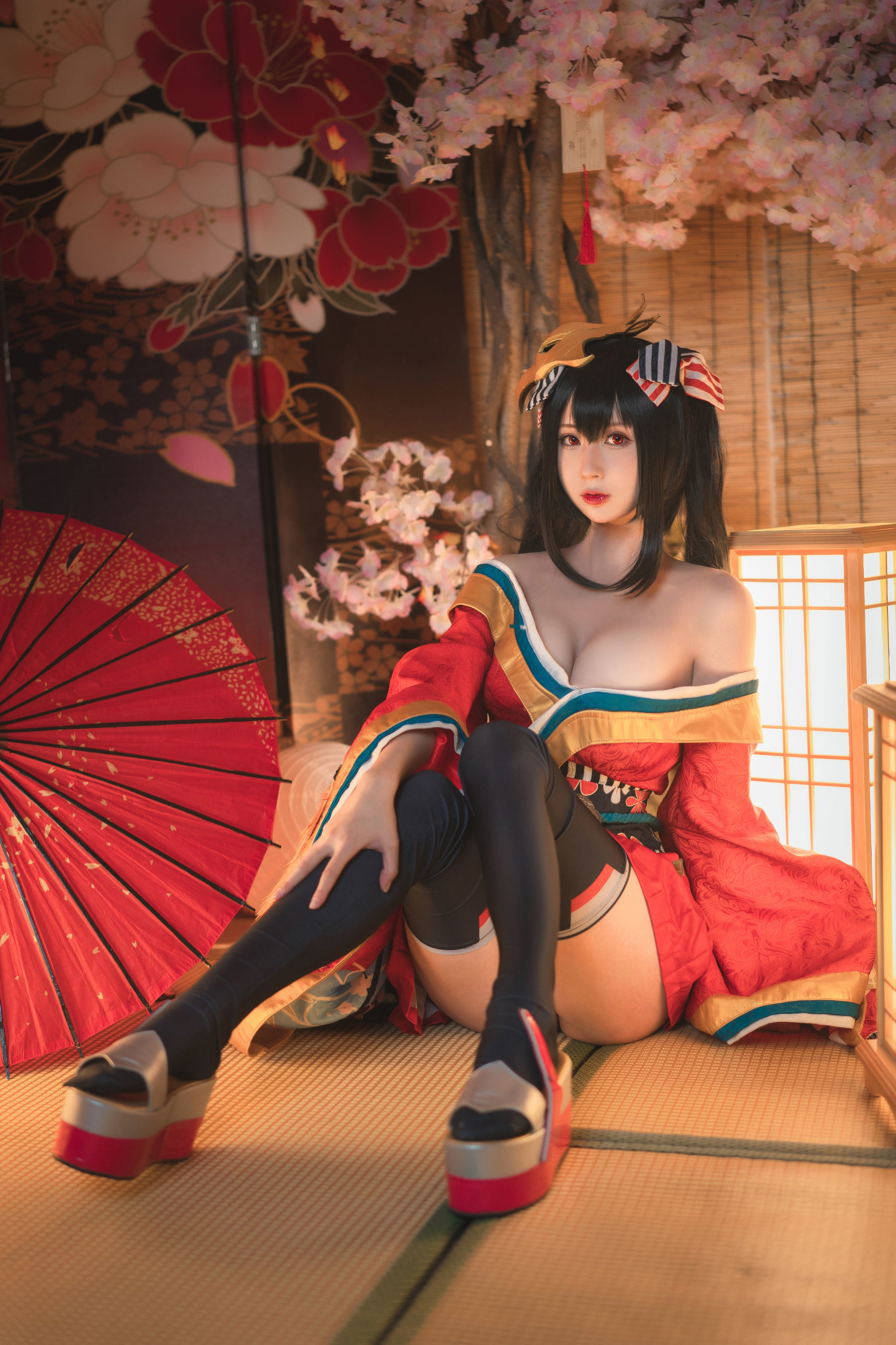 왕홍 COSER 사진] 서원사 남가 사진 - 대풍 원피