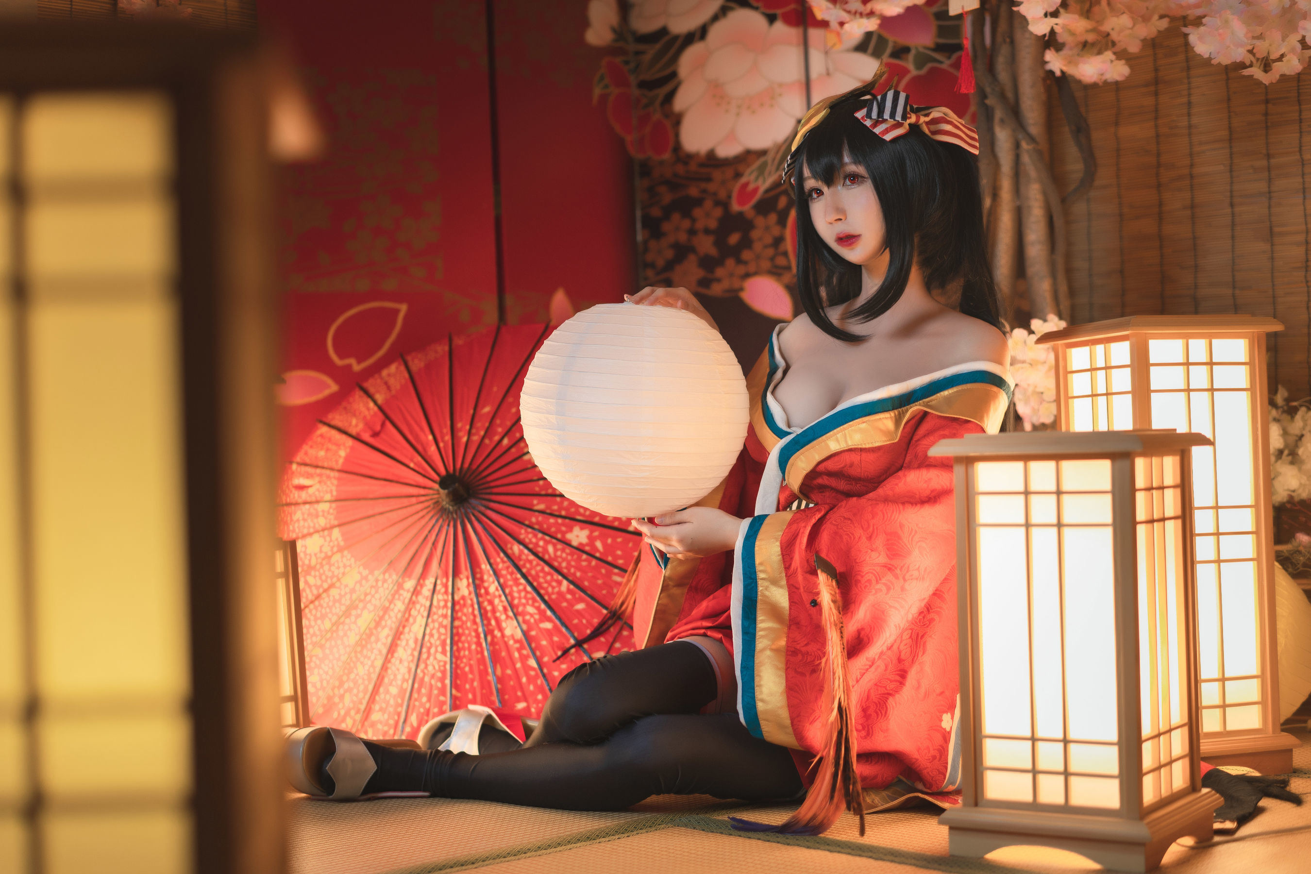 왕홍 COSER 사진] 서원사 남가 사진 - 대풍 원피