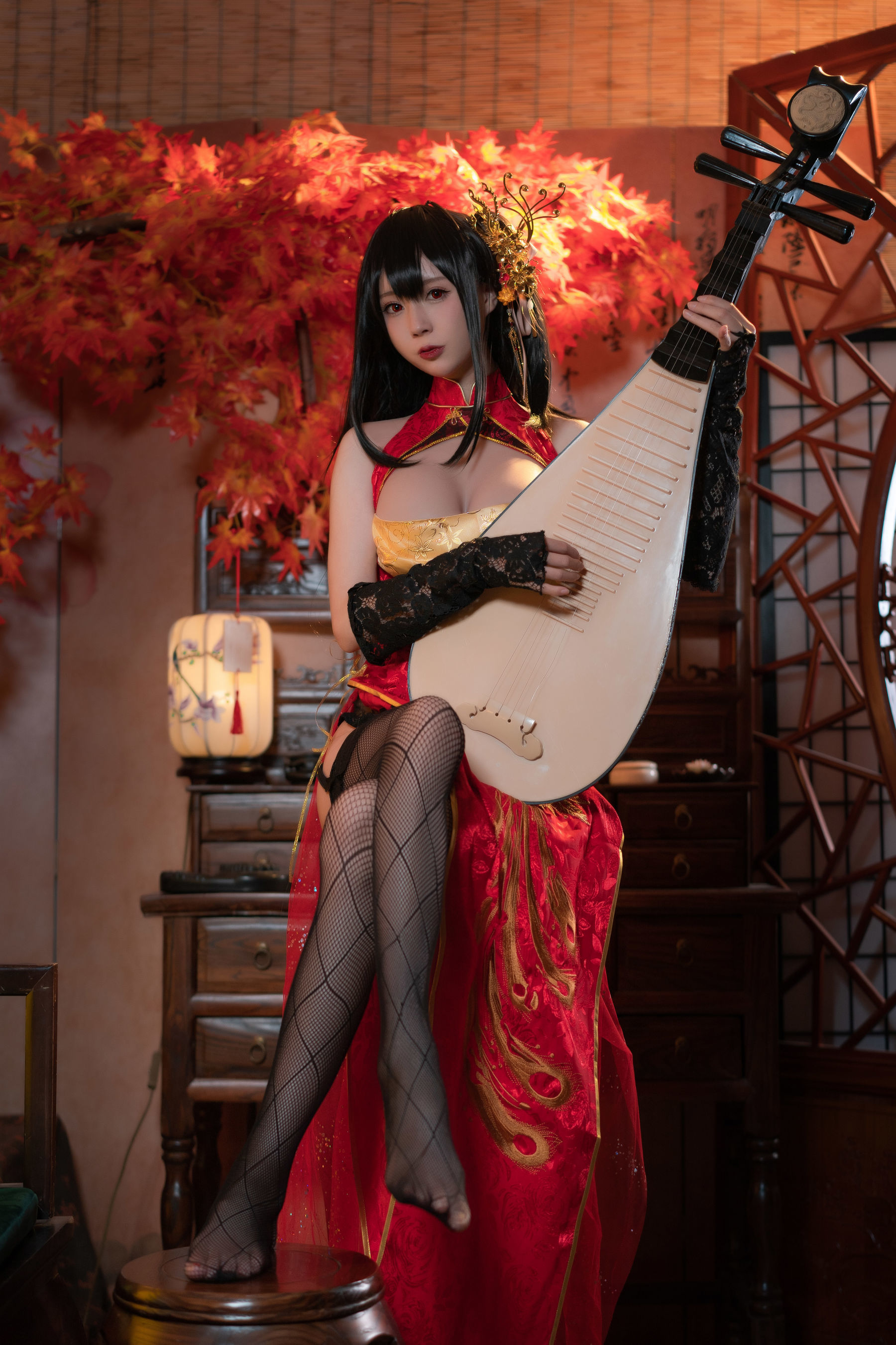 왕훙 COSER 사진] 서원사남가 사진 - 다펑 치파오