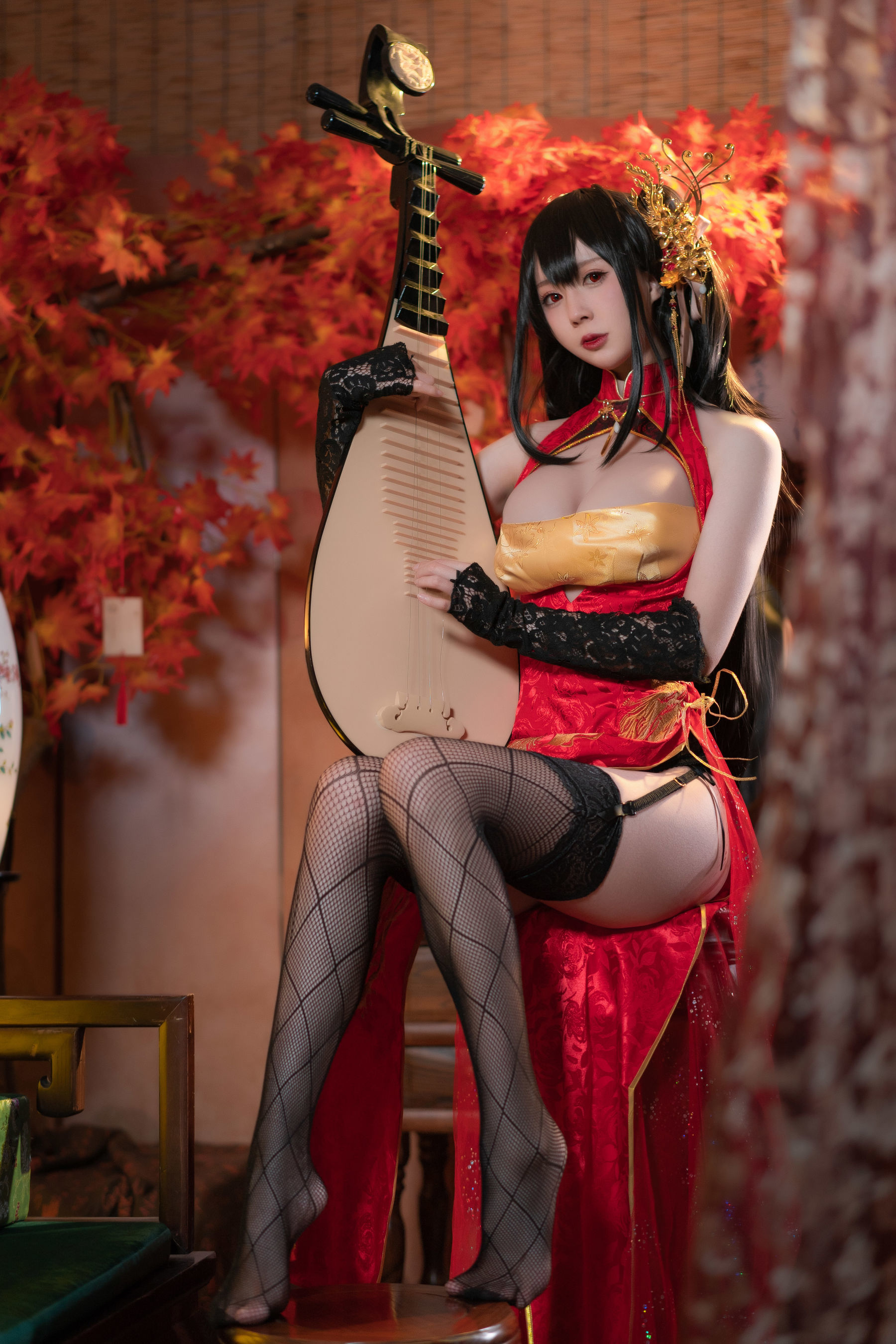 왕훙 COSER 사진] 서원사남가 사진 - 다펑 치파오