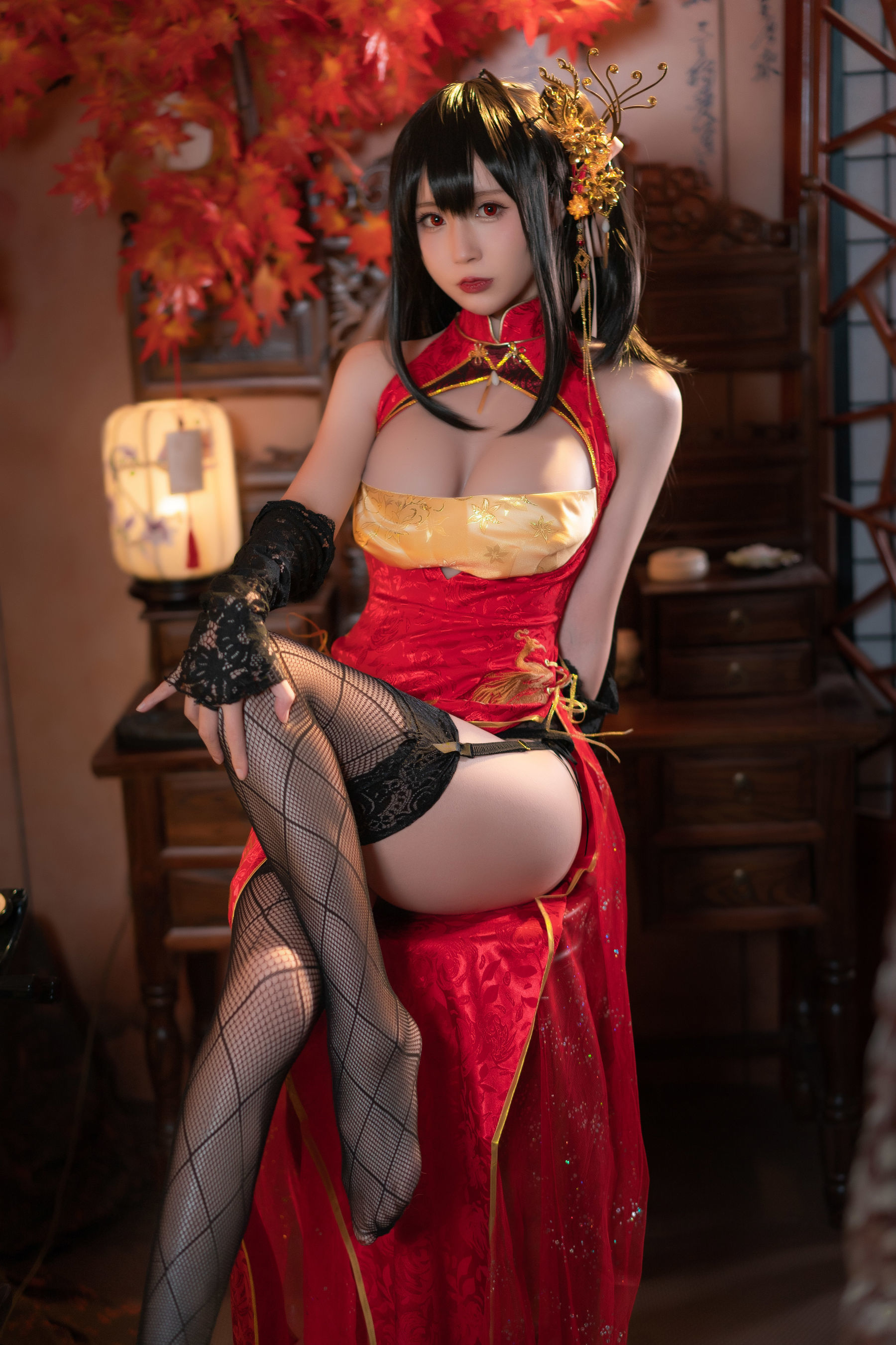 왕훙 COSER 사진] 서원사남가 사진 - 다펑 치파오