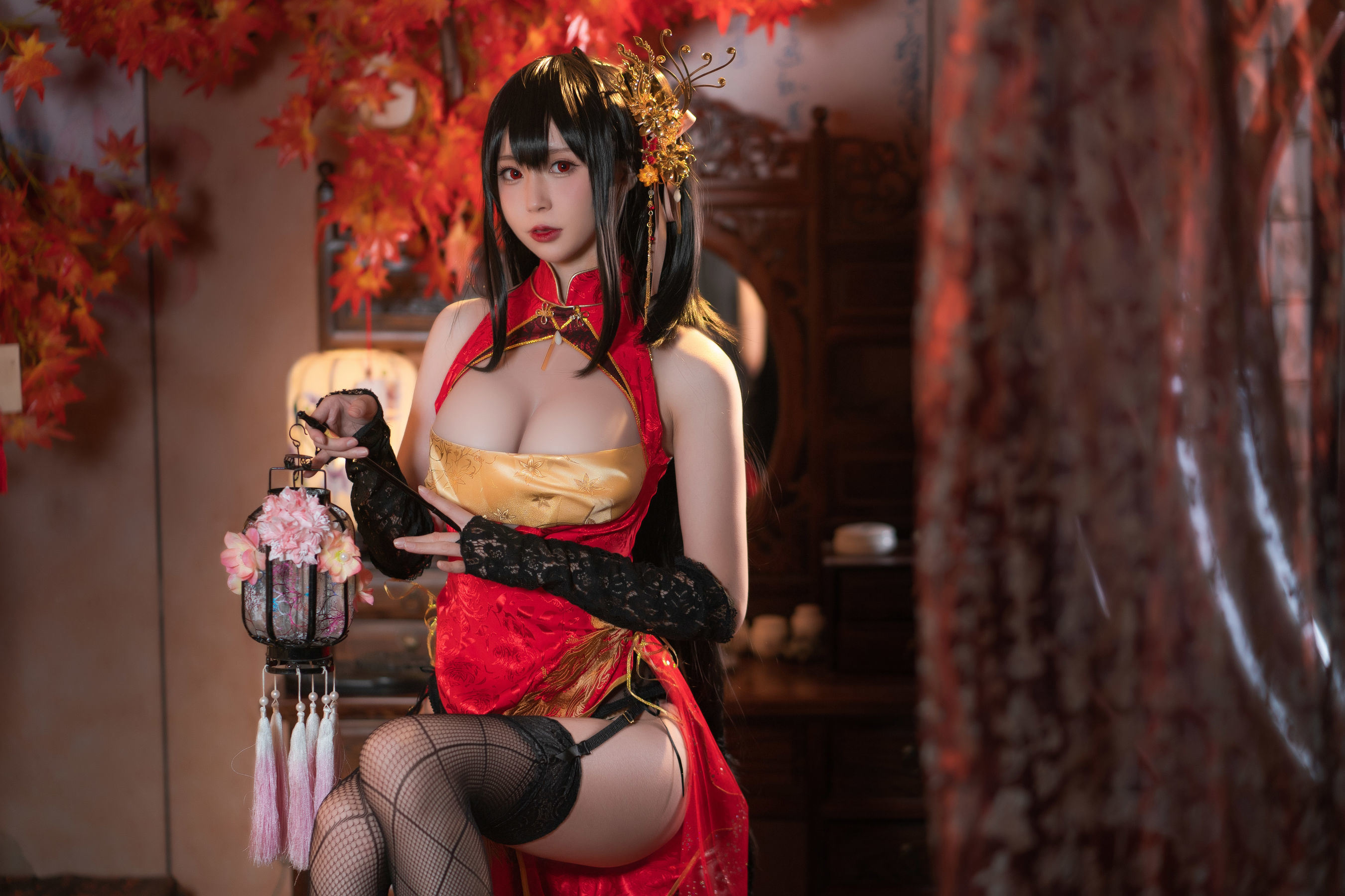 Internet Celebrity Coser Photobook] Xiyuanji Nange Photobook - Dafeng Qipao