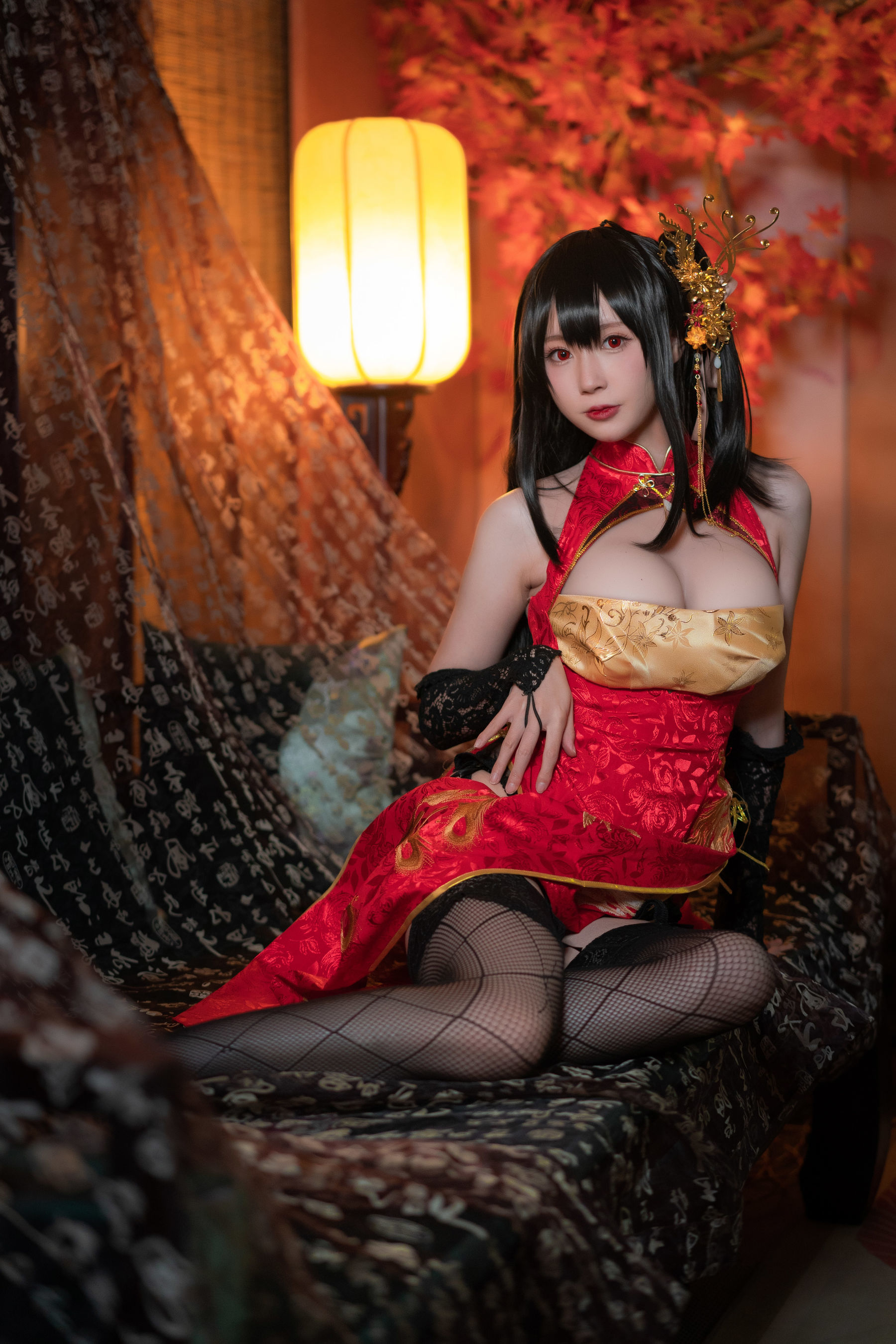 Internet Celebrity Coser Photobook] Xiyuanji Nange Photobook - Dafeng Qipao