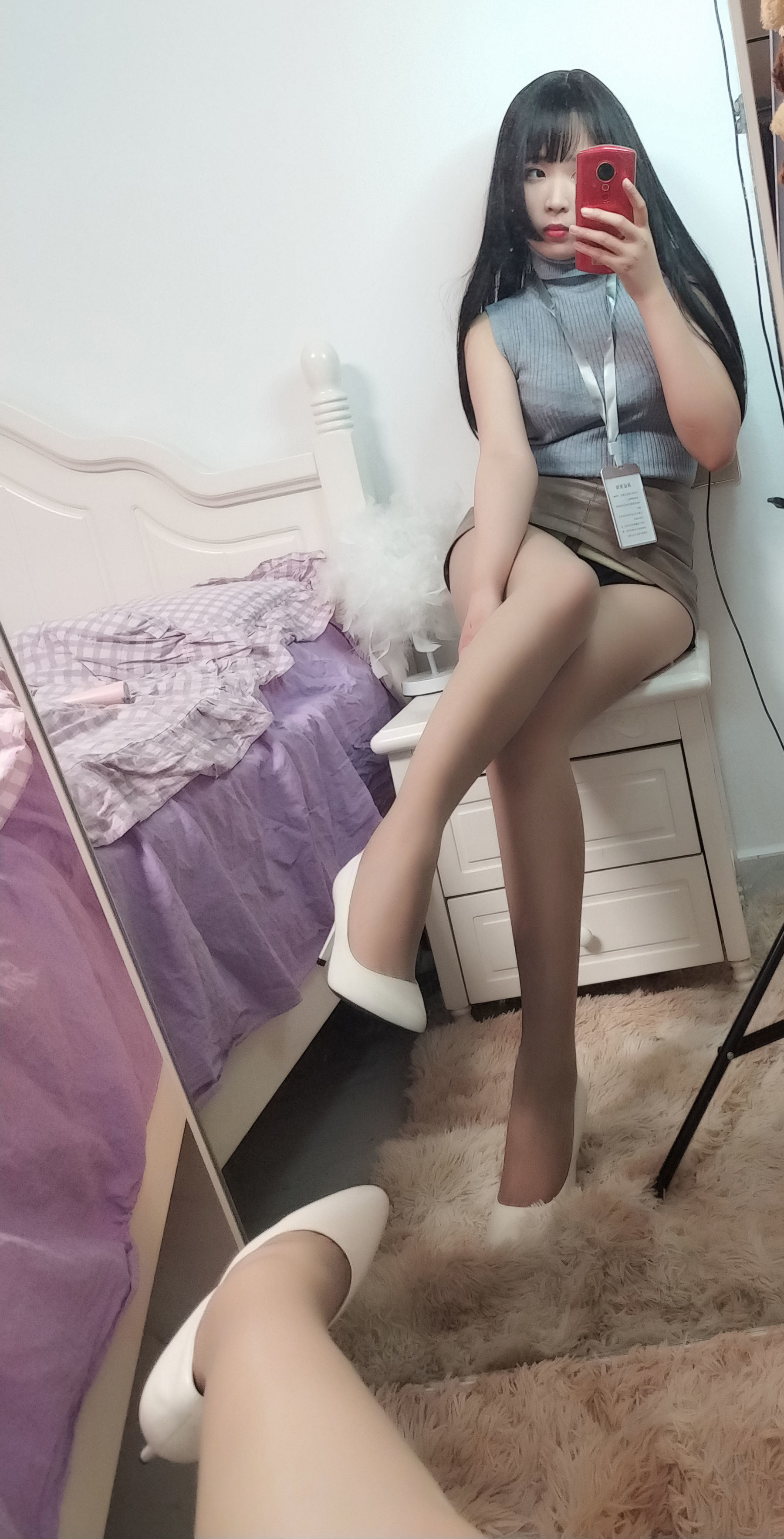 網紅COSER寫真] 軒蕭學姐 - 職場新人OL
