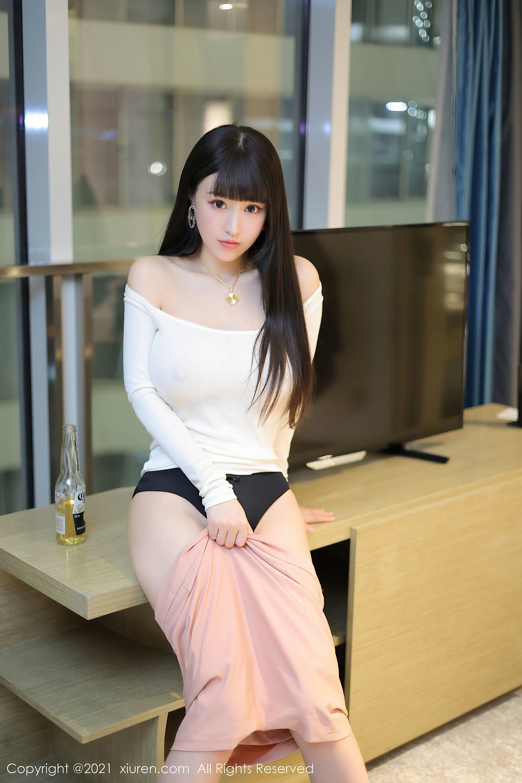 Xiuren] Số 3587 Chu Khả Nhi Flower