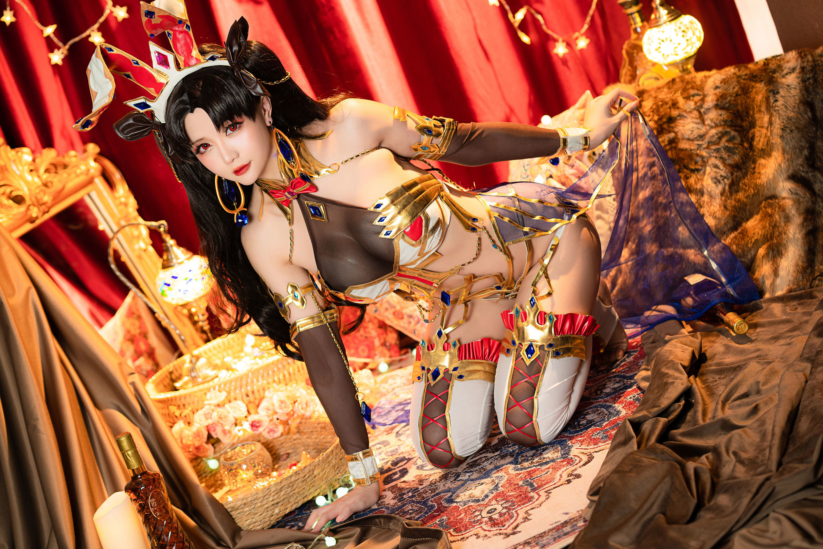 Ảnh chụp Coser nổi tiếng] Coser Tiểu thư Tinh Chi Trì Trì - Ishtar Đồng nhân Ishtar Rin